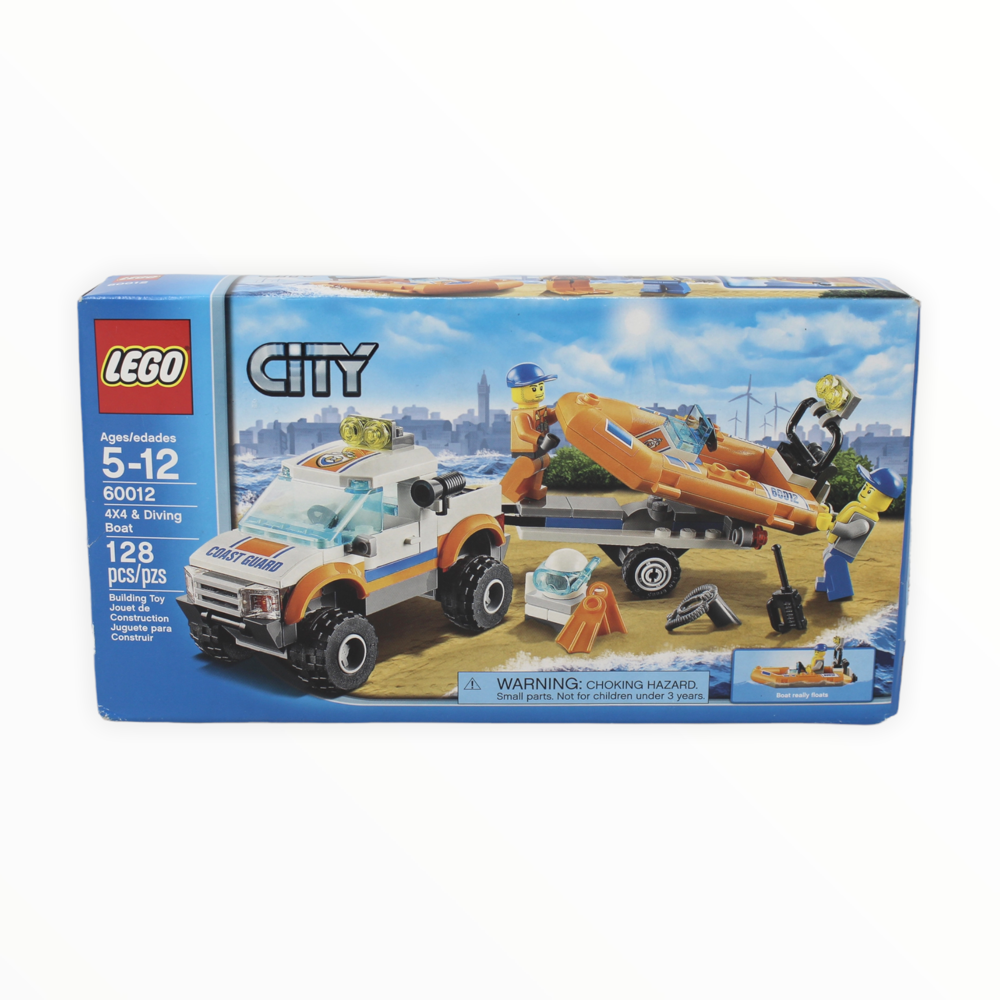 Retired Set 60012 City 4x4 & Diving Boat