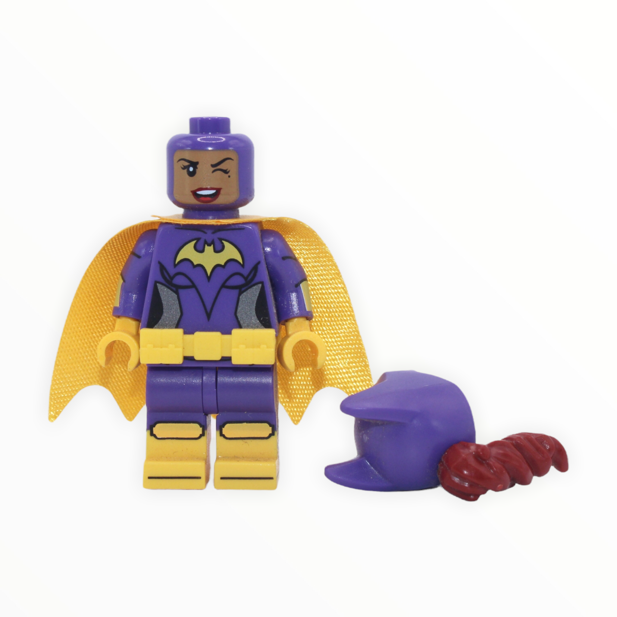 Batgirl (The LEGO Batman Movie, winking smile/angry)