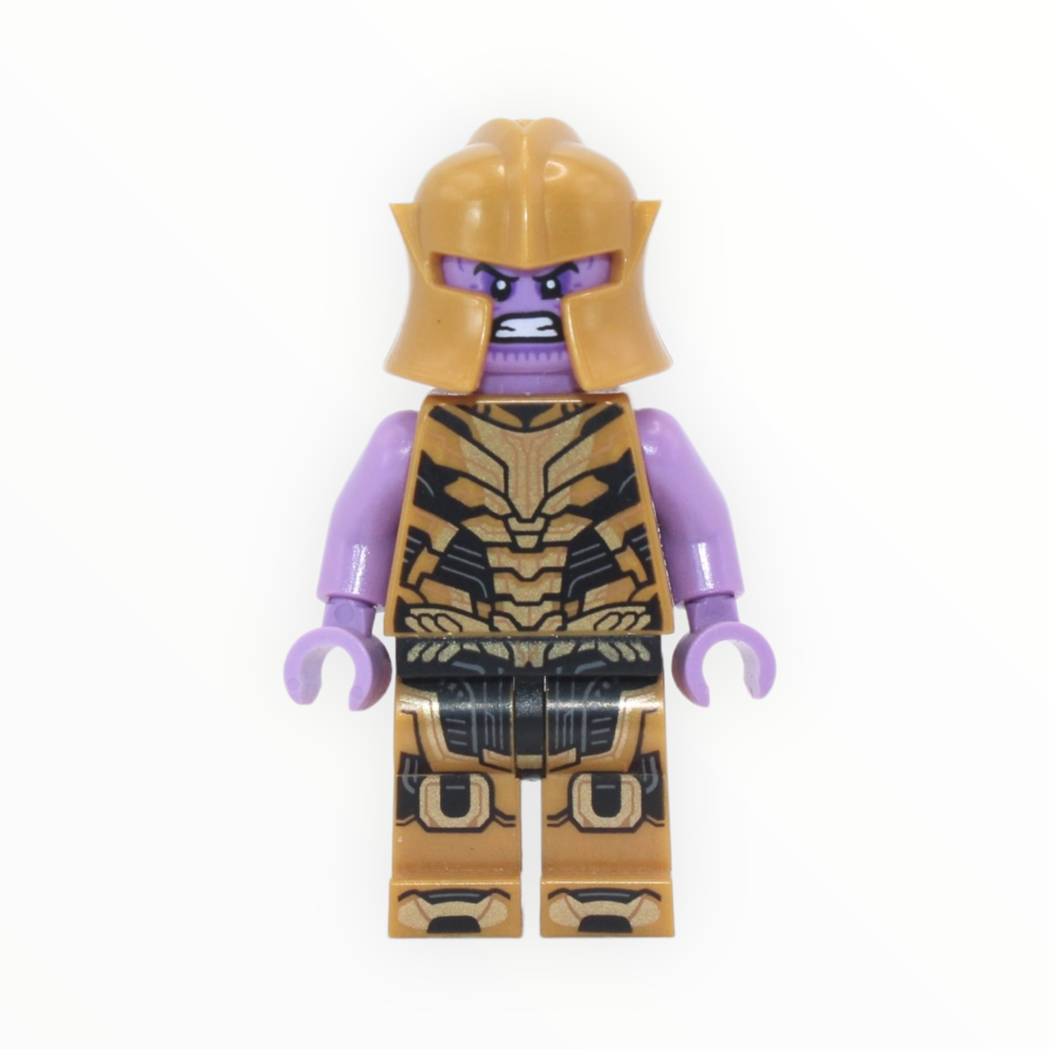 Thanos (minifigure, gold armor, 2021)