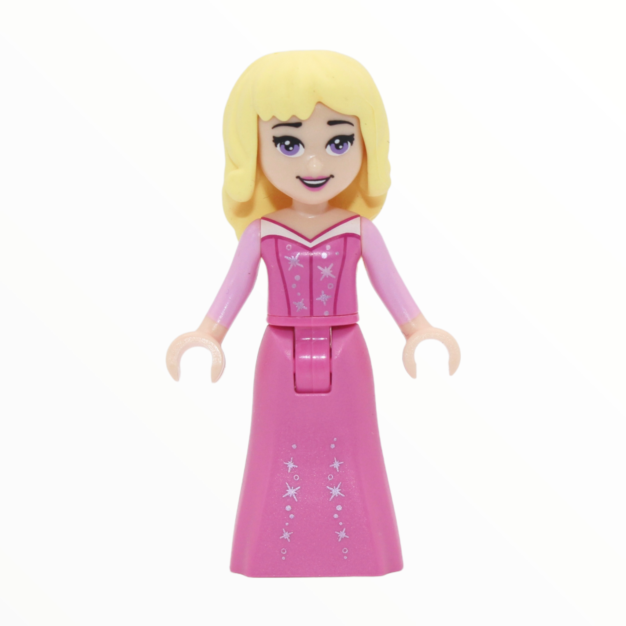 Aurora (open mouth, silver stars on outfit)