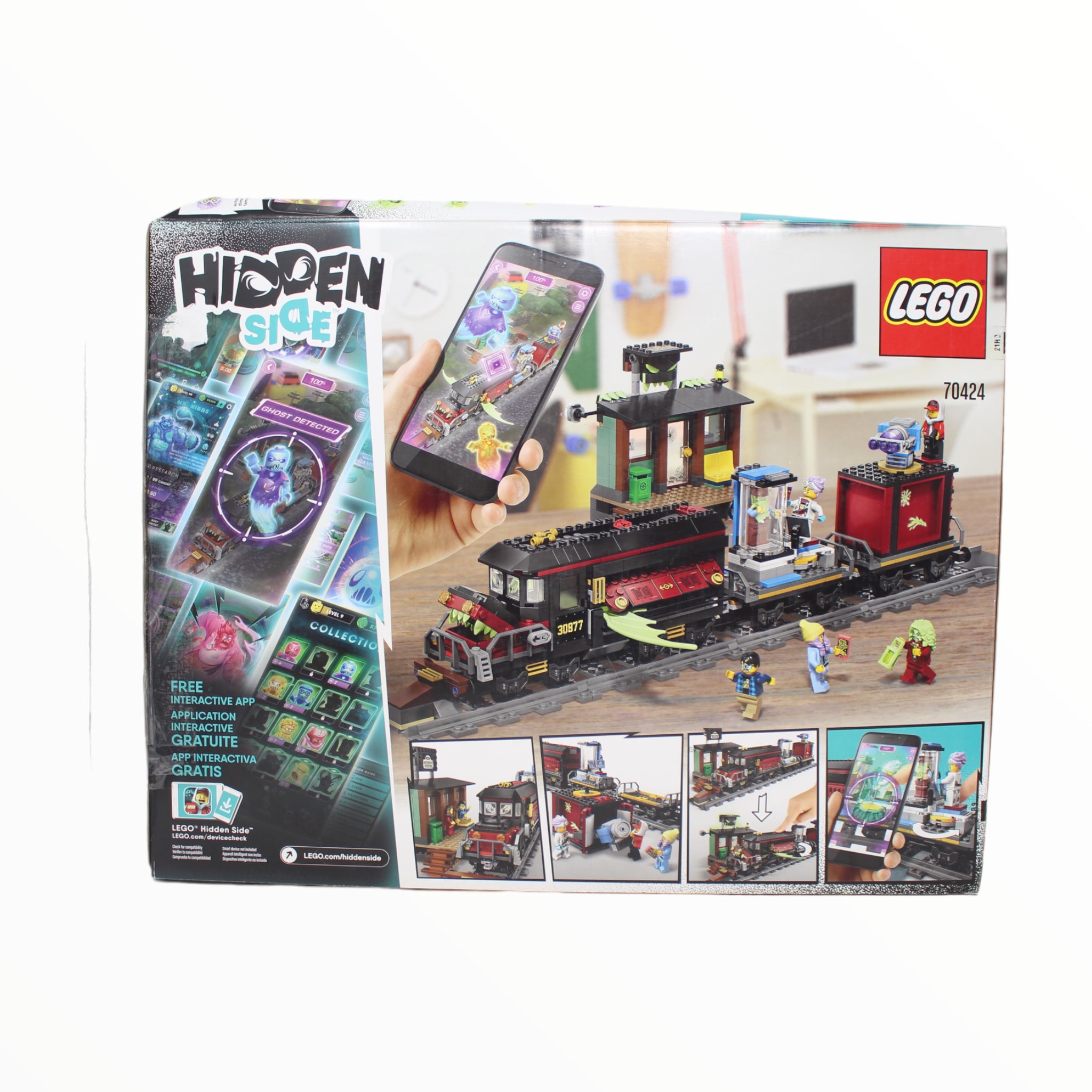 Certified Used Set 70424 Hidden Side Ghost Train Express (open box, sealed bags)