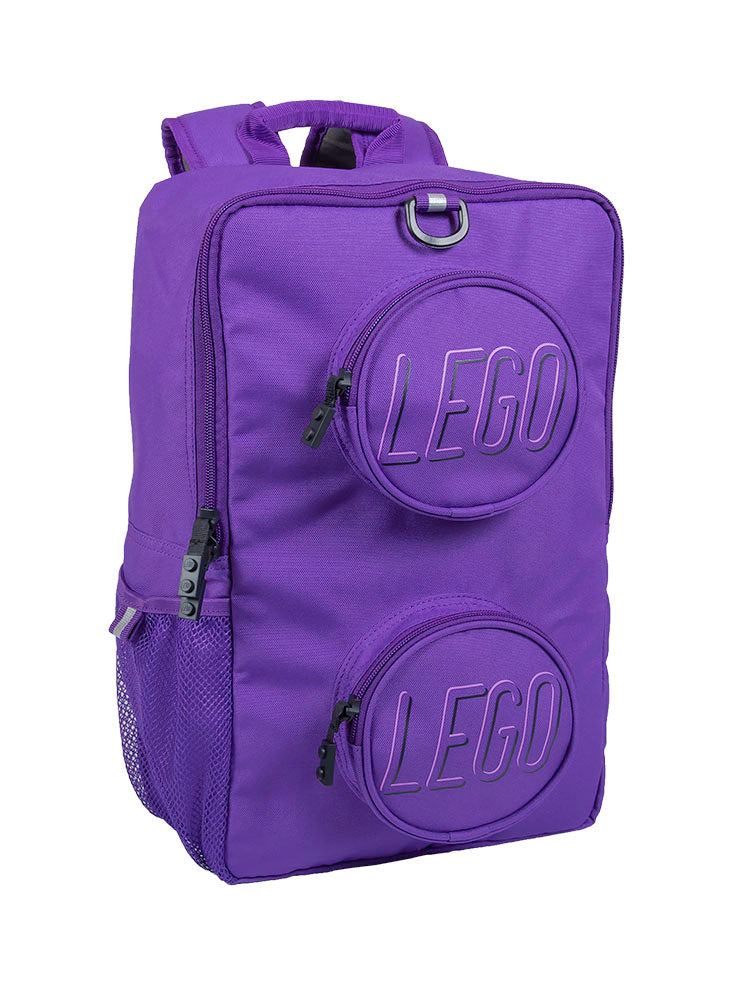 Purple LEGO Brick Backpack