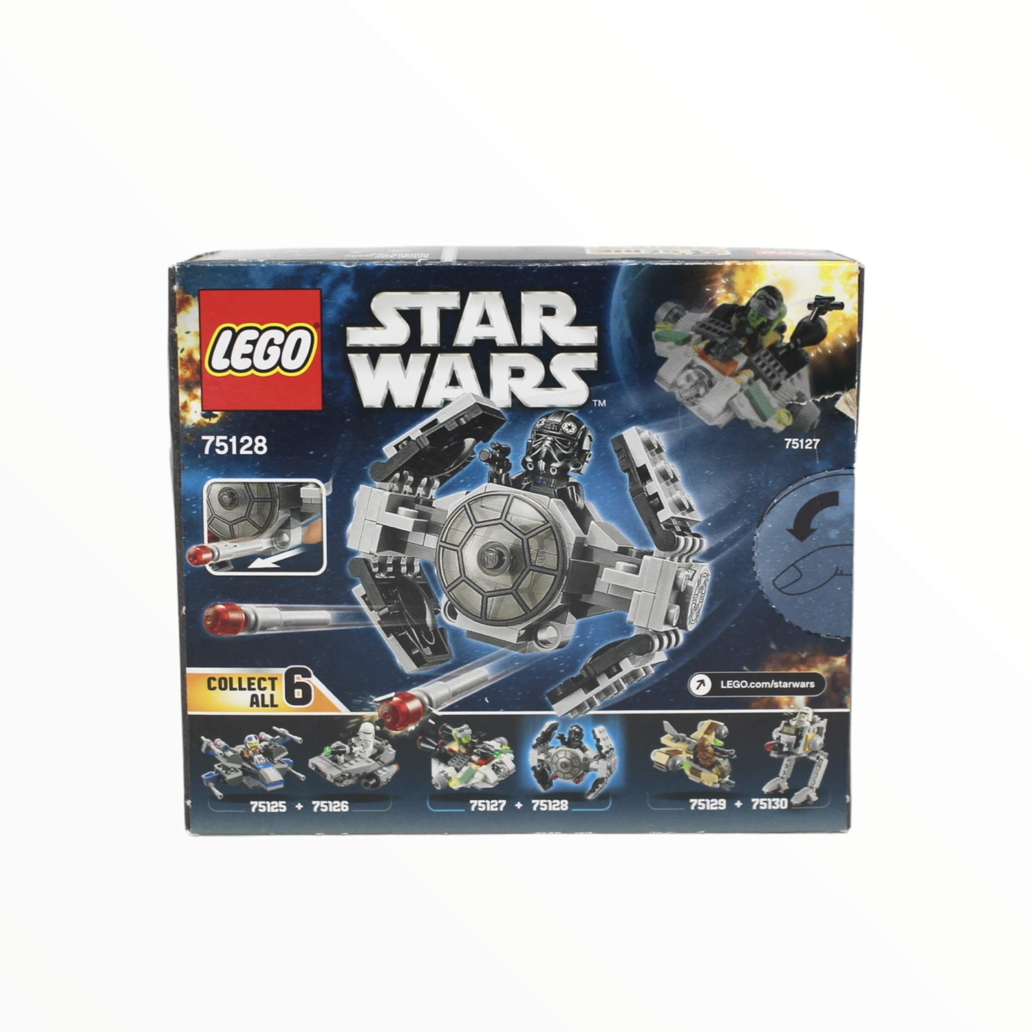 Retired Set 75128 Star Wars TIE Advanced Prototype Microfighter