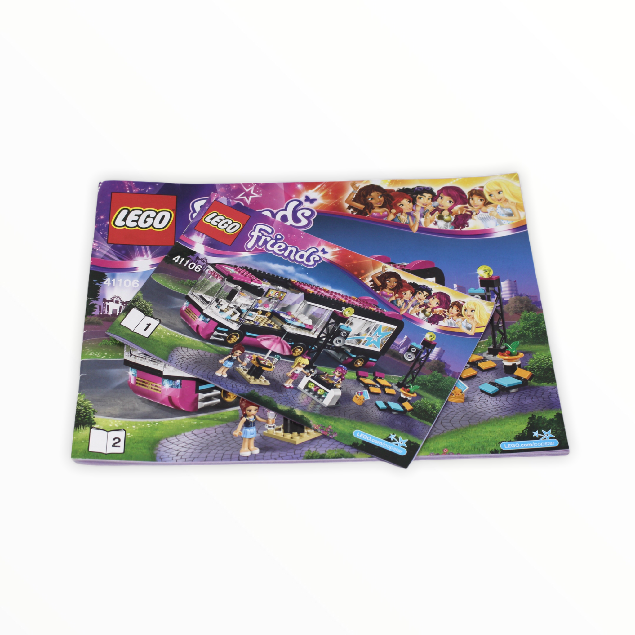 Used Set 41106 Friends Pop Star Tour Bus