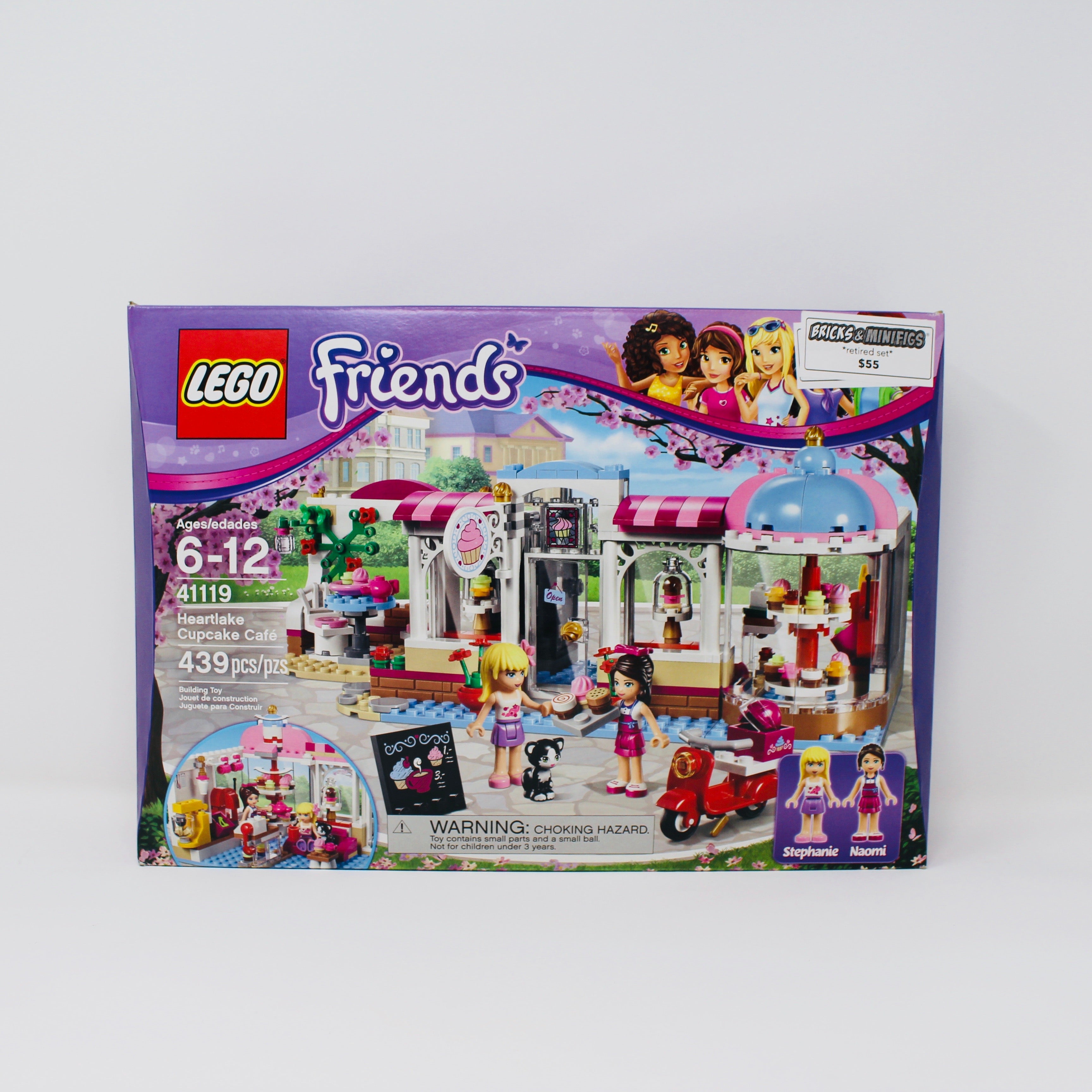 Retired Set 41119 Friends Heartlake Cupcake Café