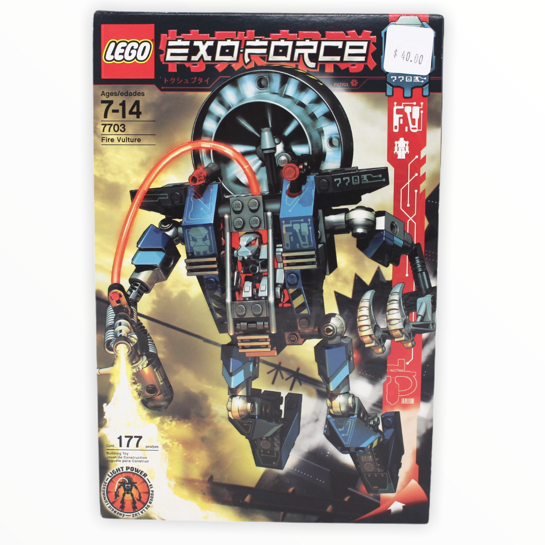 Retired Set 7703 Exo-Force Fire Vulture