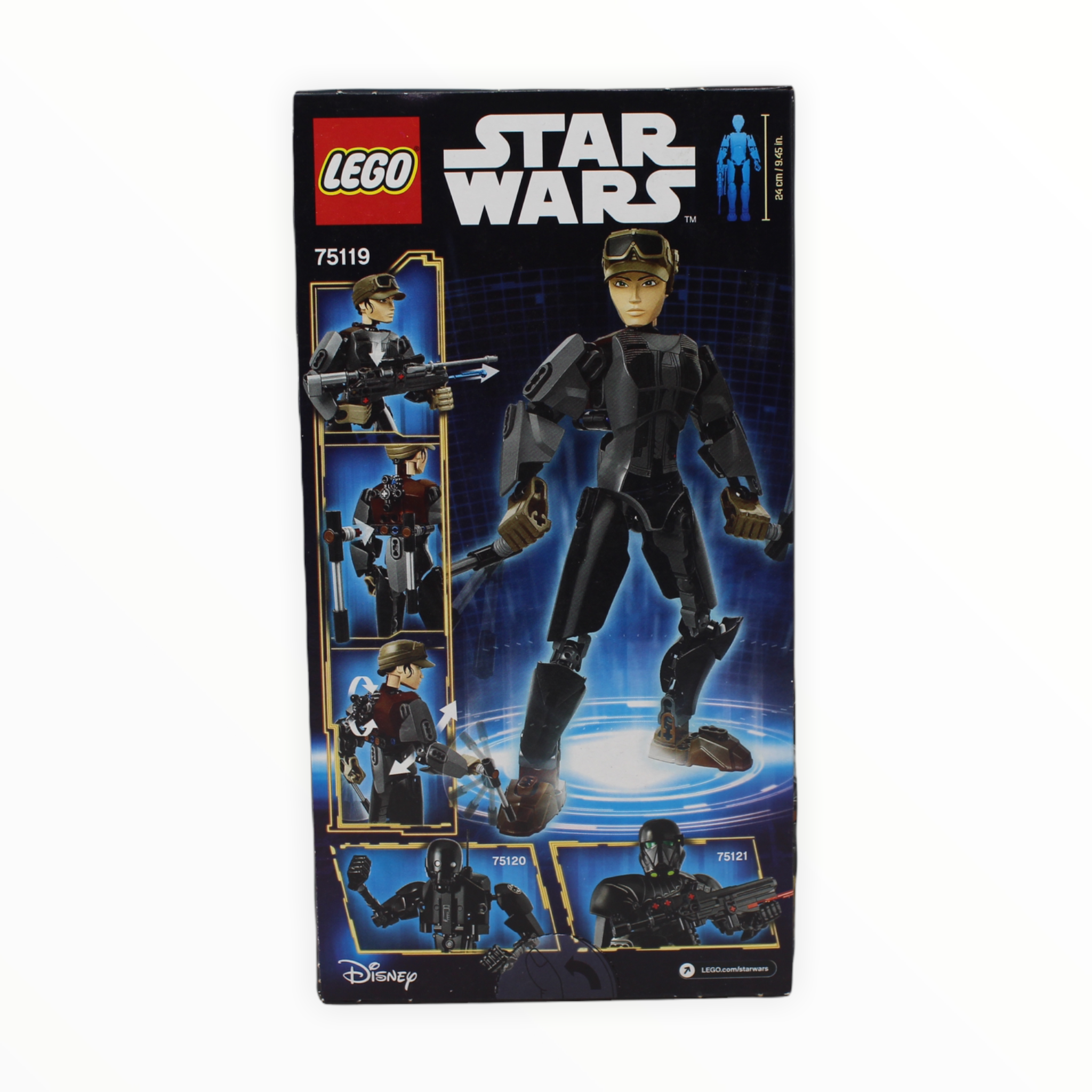 Retired Set 75119 Star Wars Buildable Figures Sergeant Jyn Erso