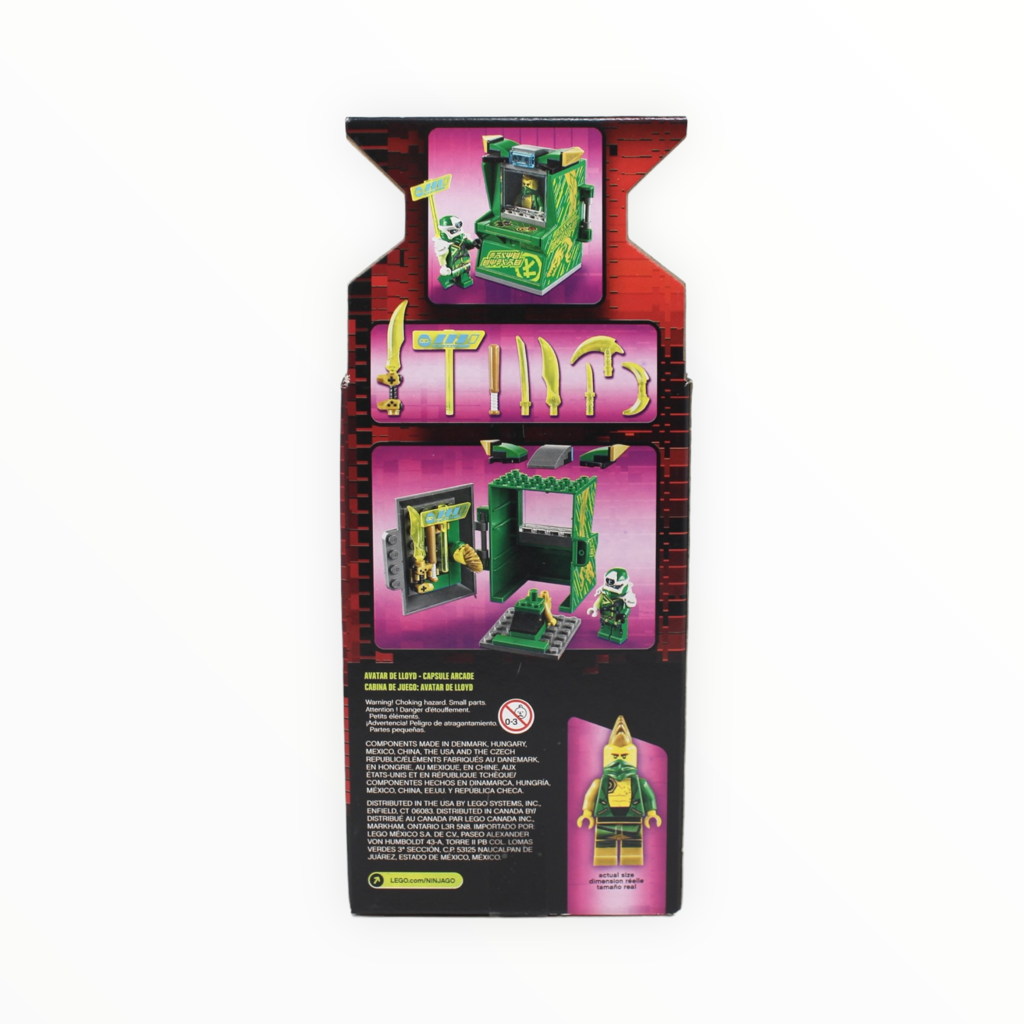 Retired Set 71716 Ninjago Lloyd Avatar - Arcade Pod