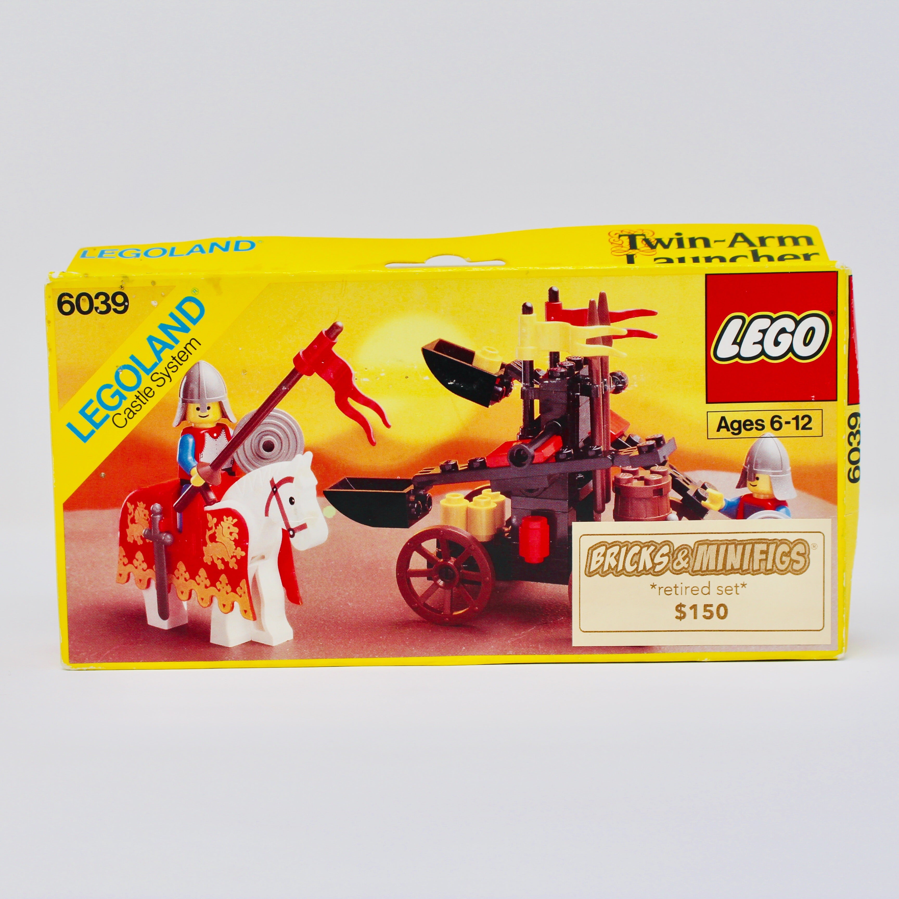 Retired Set 6039 Castle Twin Arm Launcher