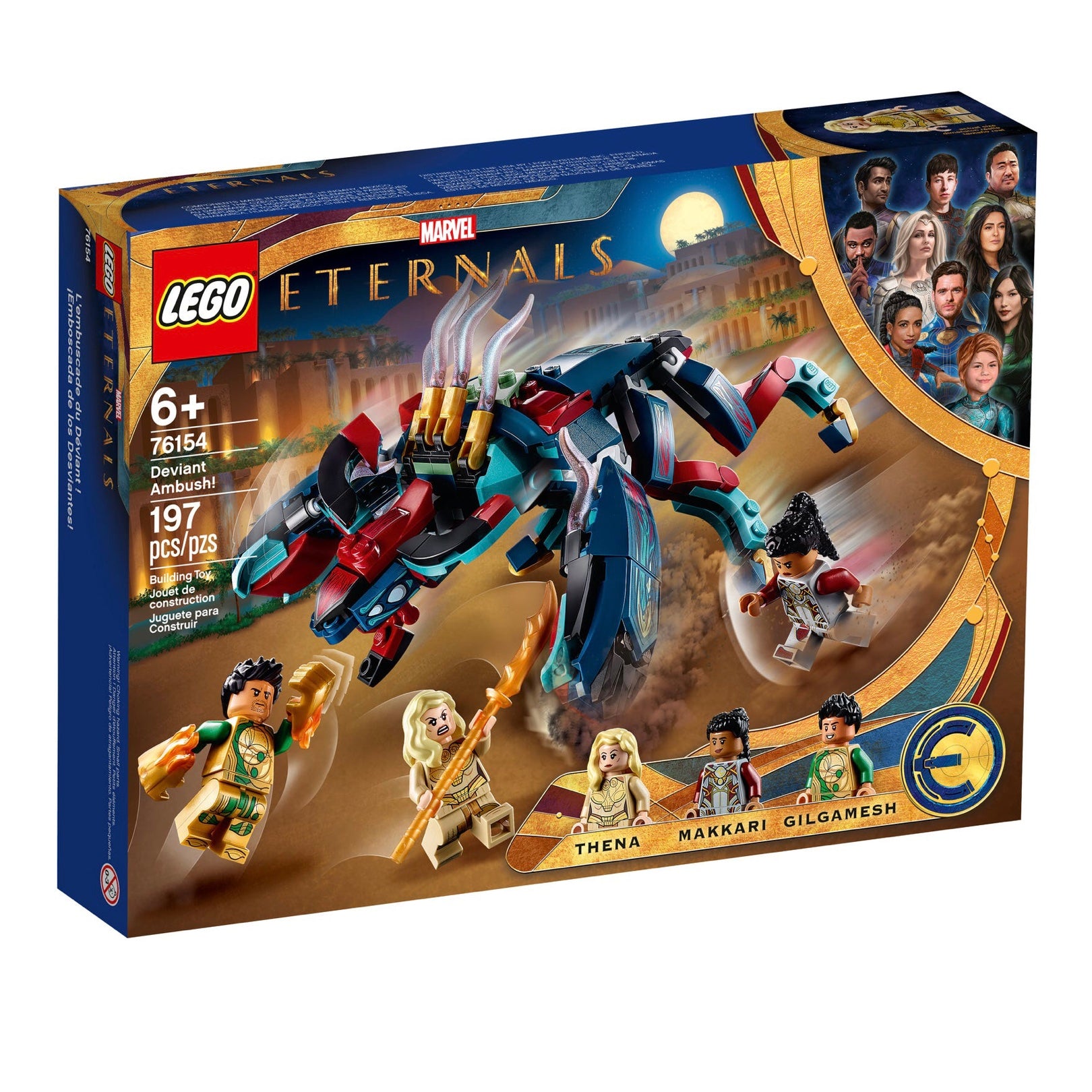 Retired Set 76154 Eternals Deviant Ambush!
