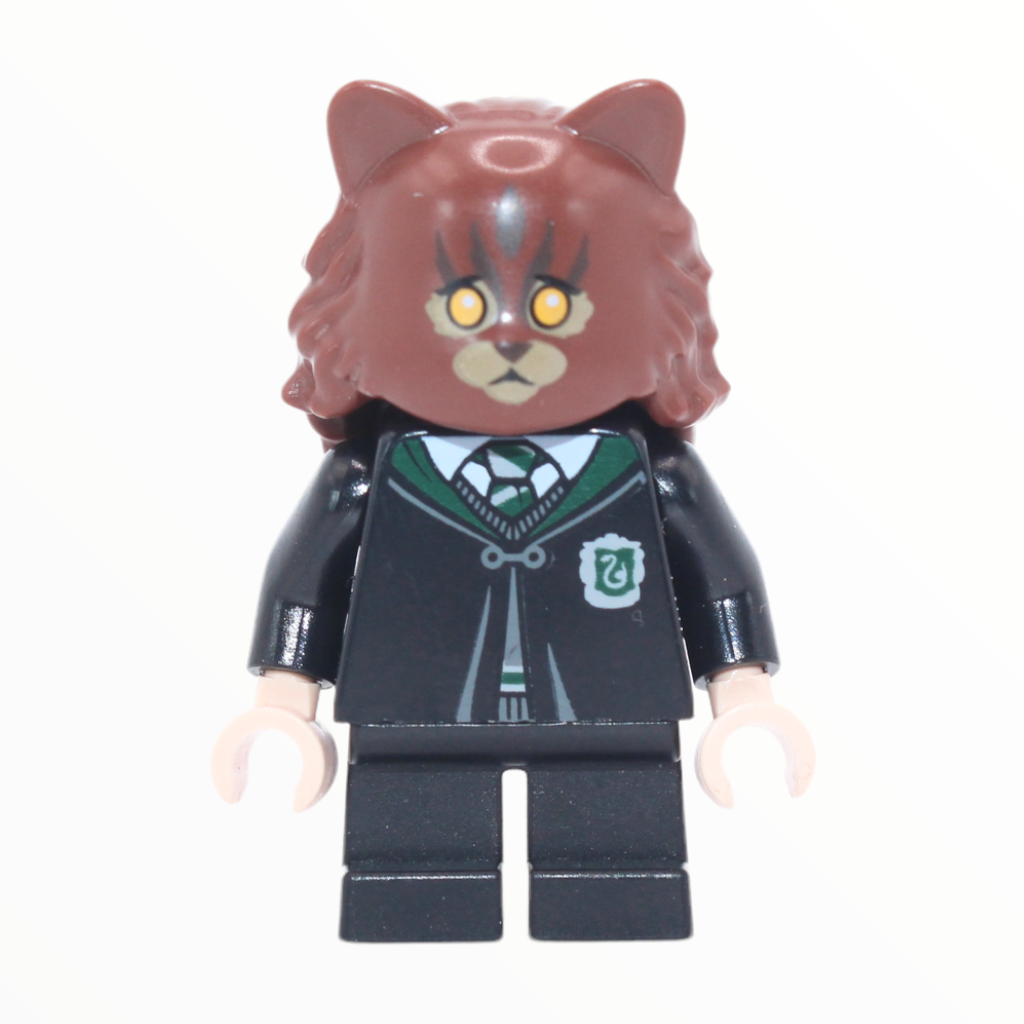 Hermione Granger (Slytherin robe, cat transformation, 2021)