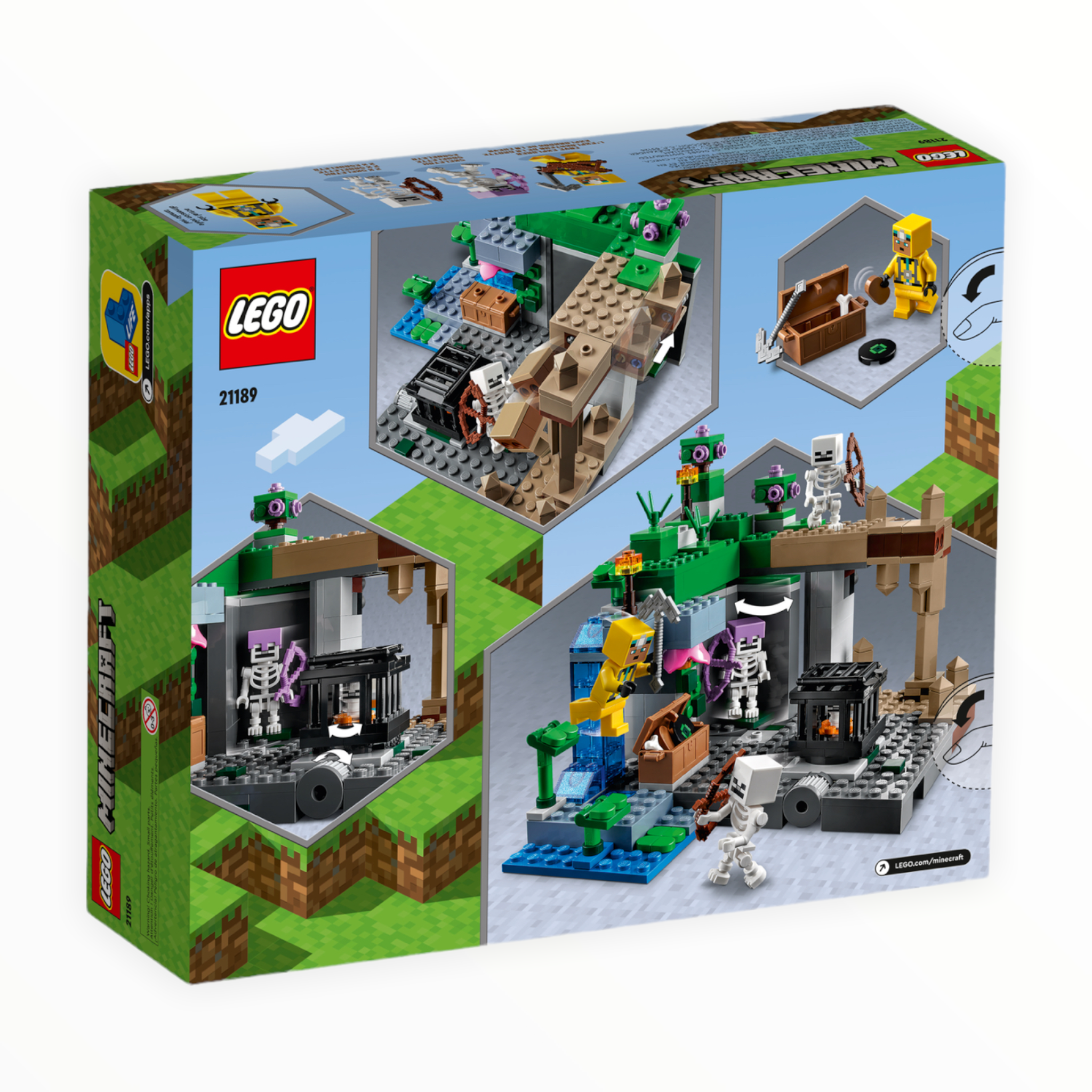 21189 Minecraft The Skeleton Dungeon