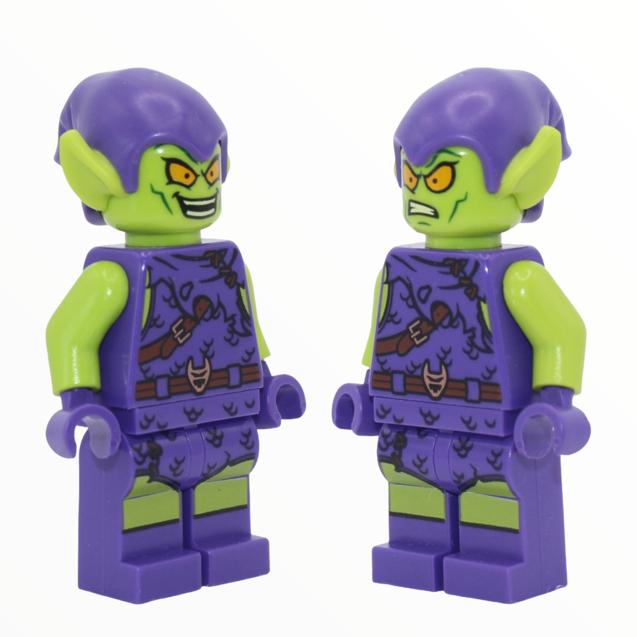 Green Goblin (dark purple outfit, lime green skin, 2019)