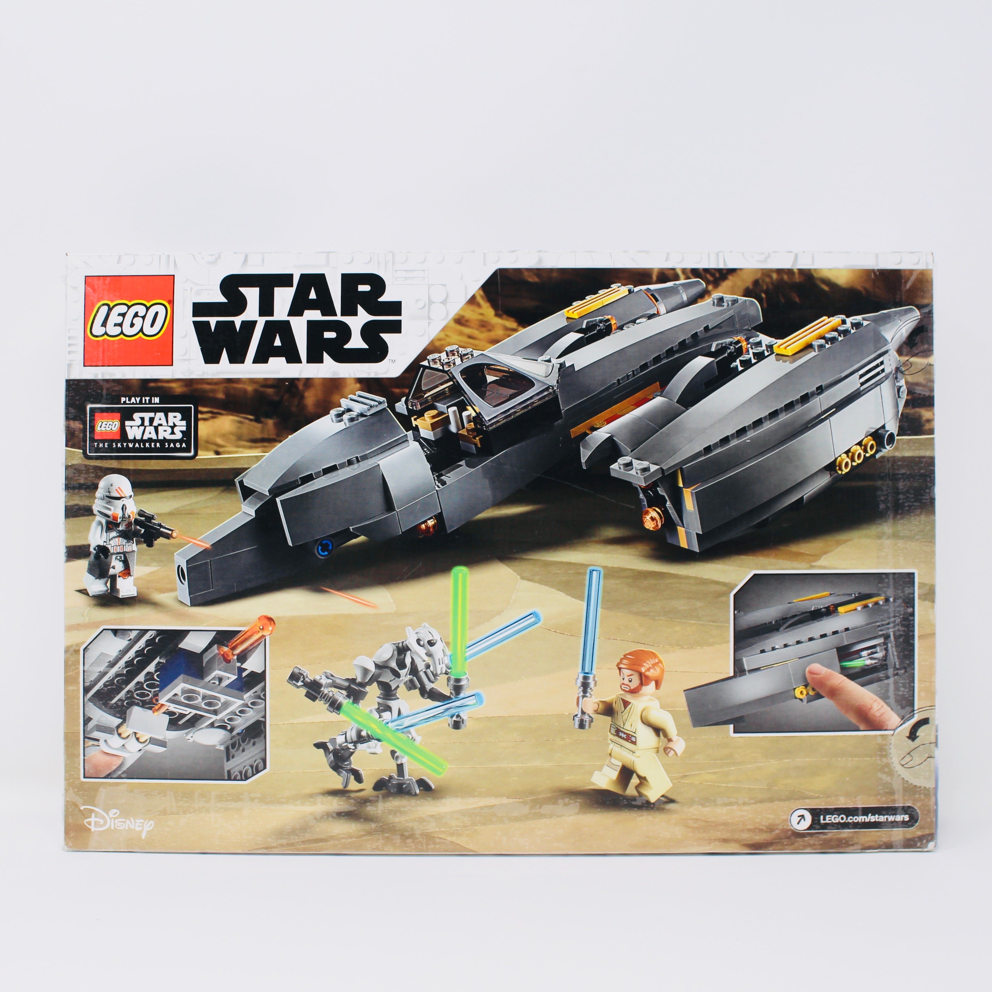 Certified Used Set 75286 Star Wars General Grievouss Starfighter