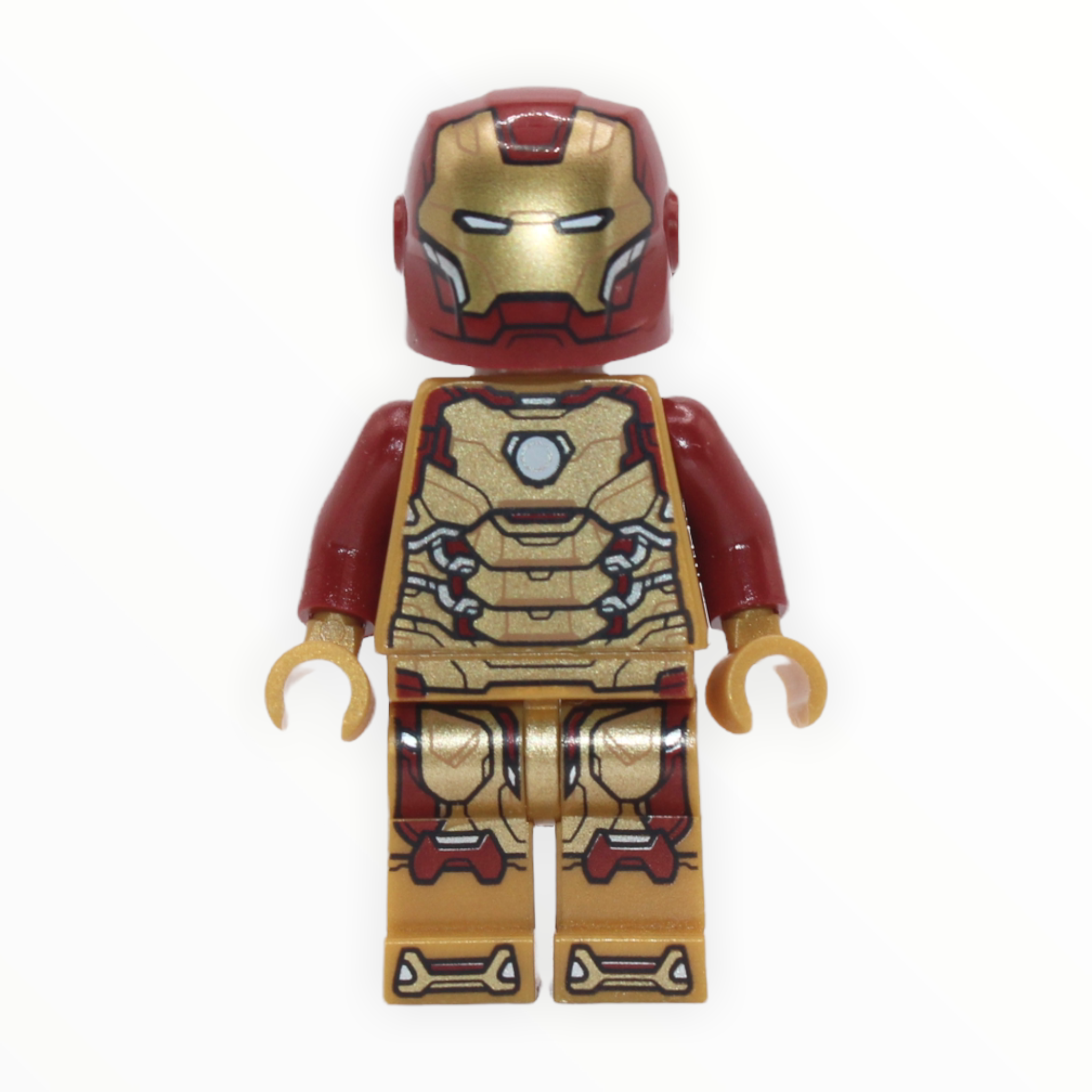 Iron Man (pearl gold armor and legs, 2022)