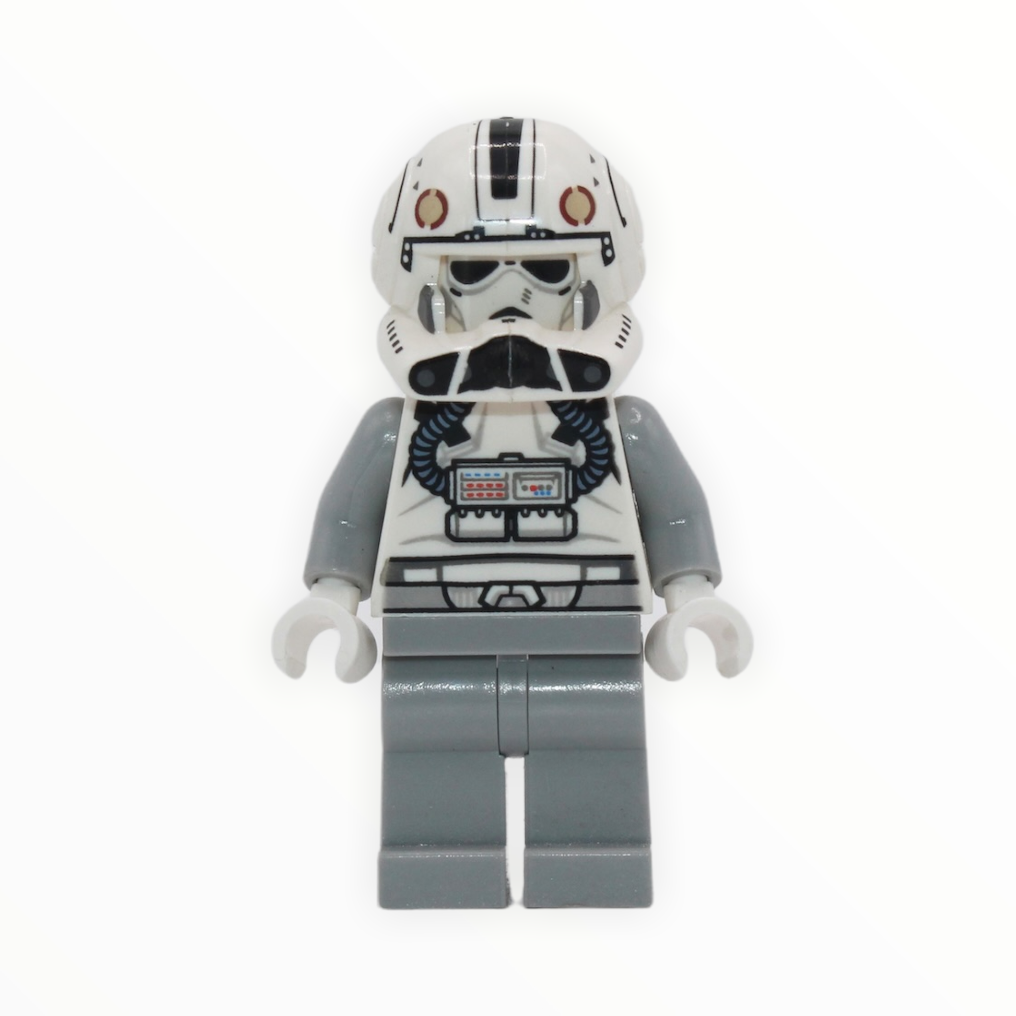 Clone V-Wing Pilot (Phase II, light bluish gray arms and legs, 2014)