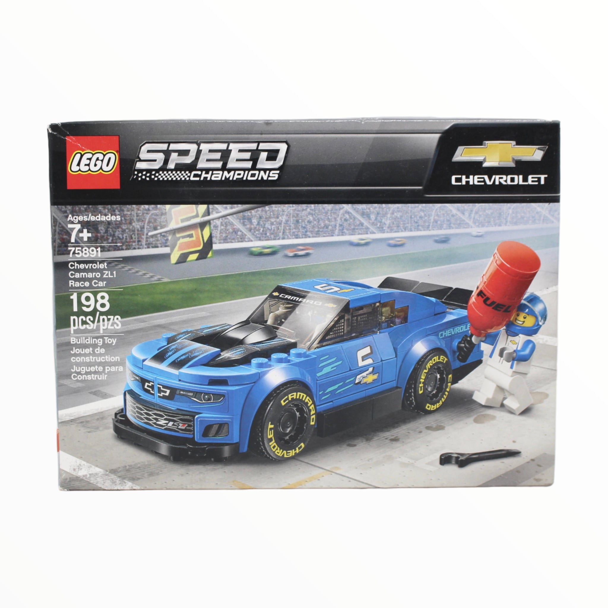 Retired Set 75891 Speed Champions Chevrolet Camaro ZL1 Race Car