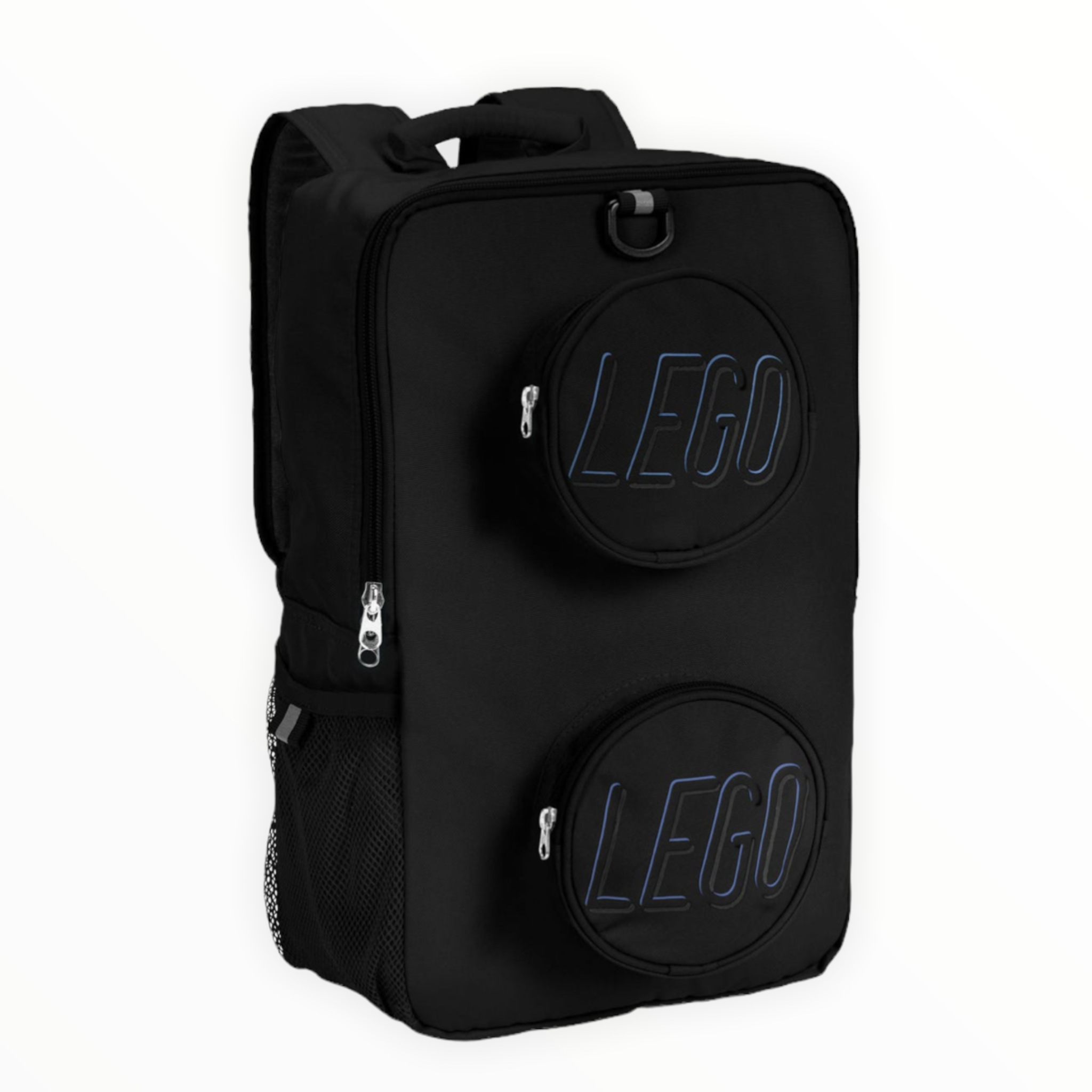 Black LEGO Brick Backpack