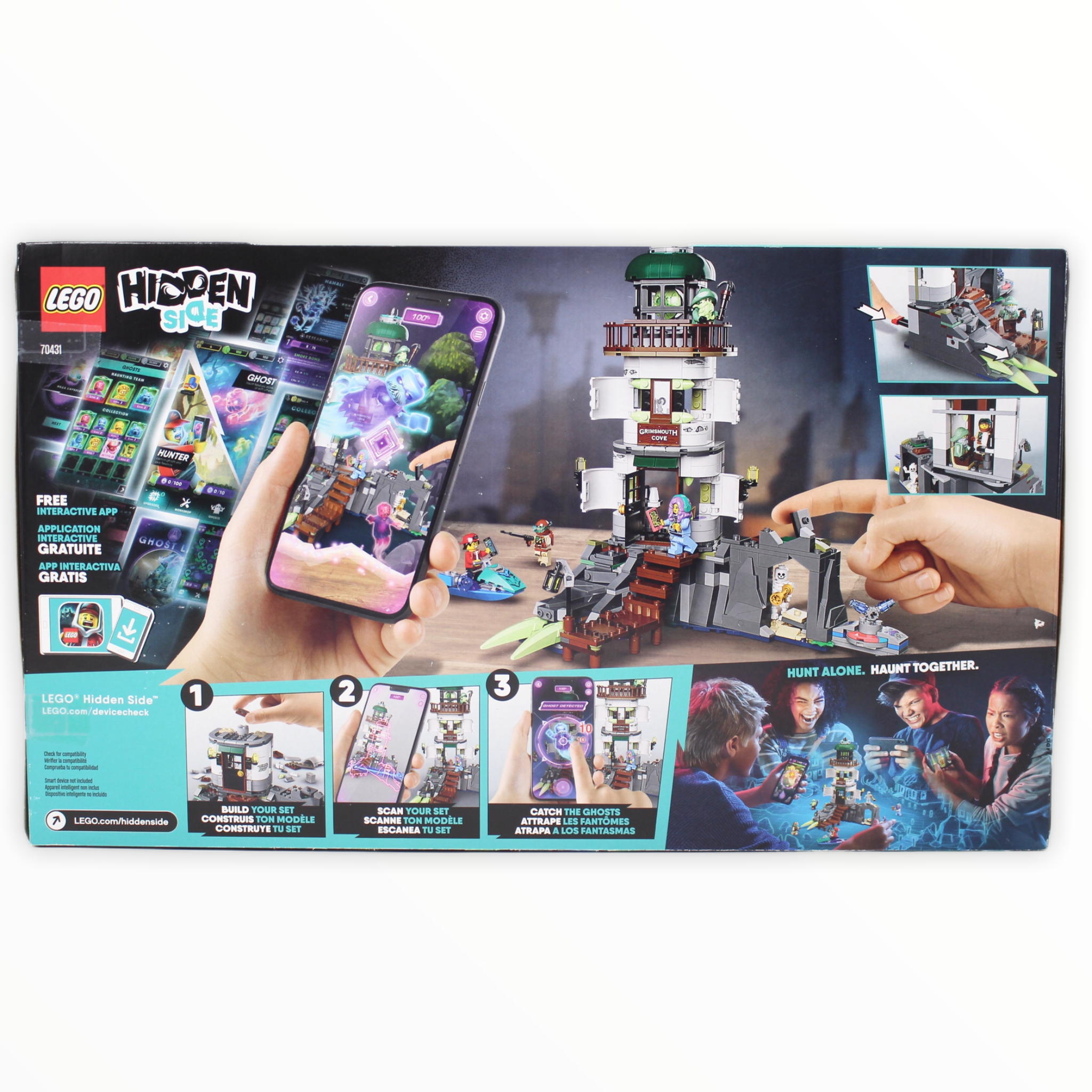 Certified Used Set 70431 Hidden Side The Lighthouse of Darkness