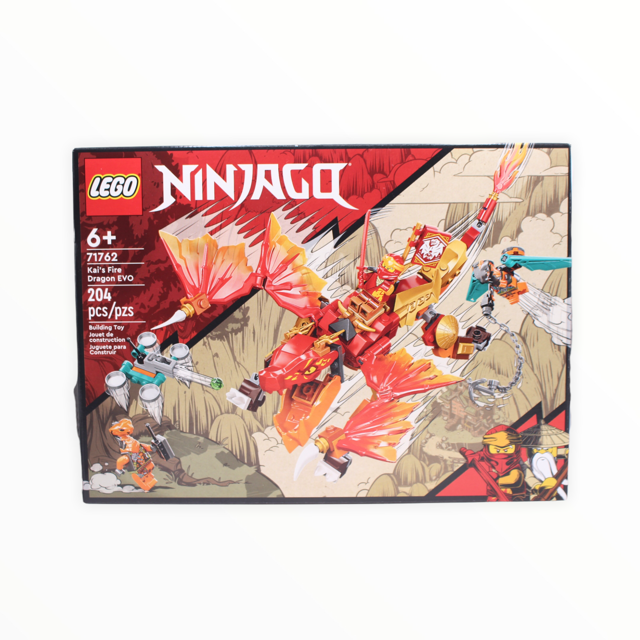 Certified Used Set 71762 Ninjago Kai’s Fire Dragon EVO