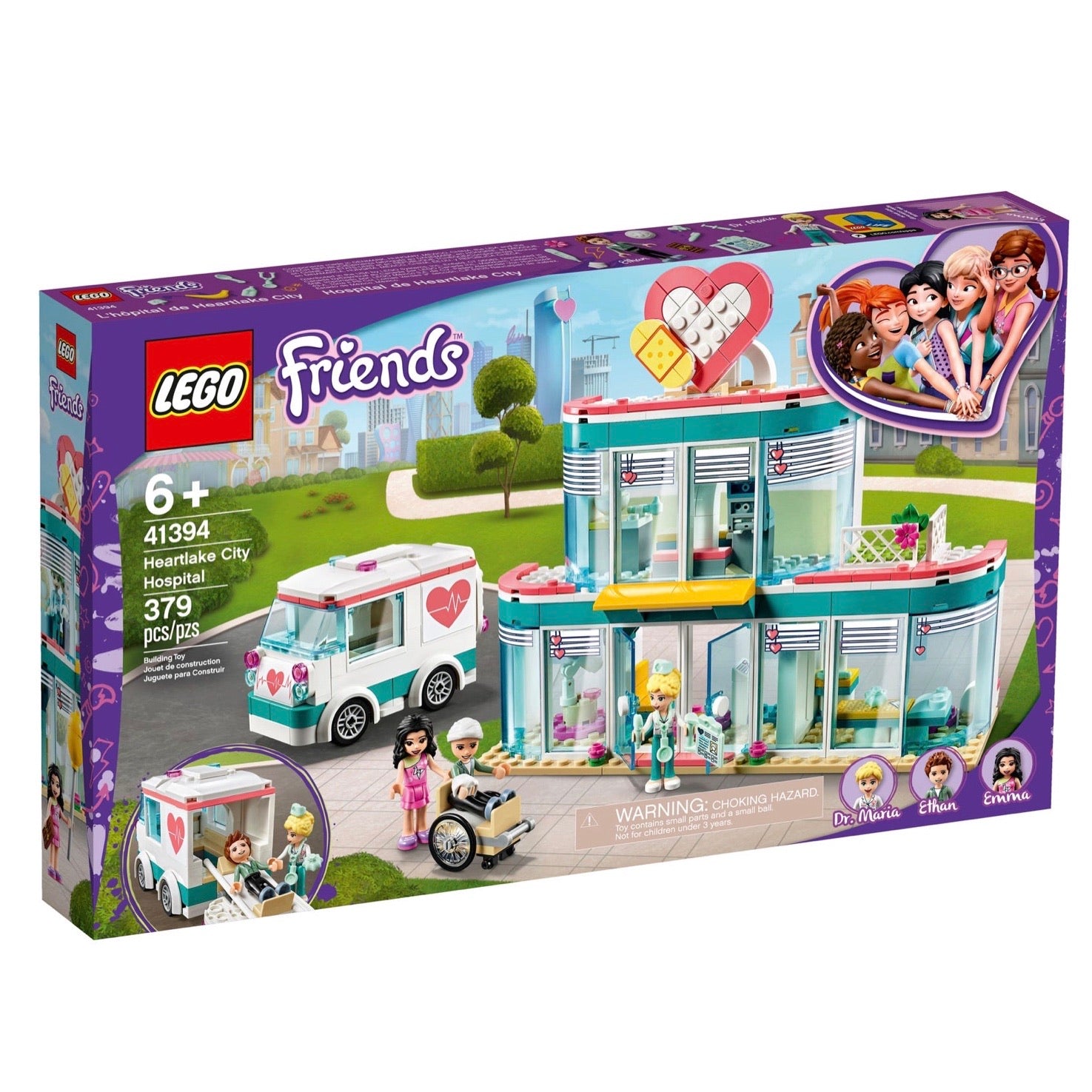 Retired Set 41394 Friends Heartlake Hospital