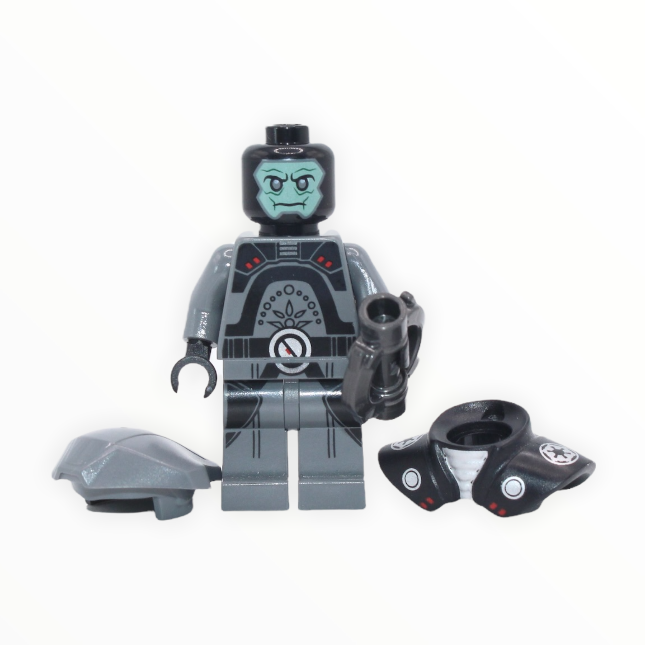 Imperial Inquisitor - Fifth Brother (dark bluish gray outfit, with Inquisitor hilt, 2016)