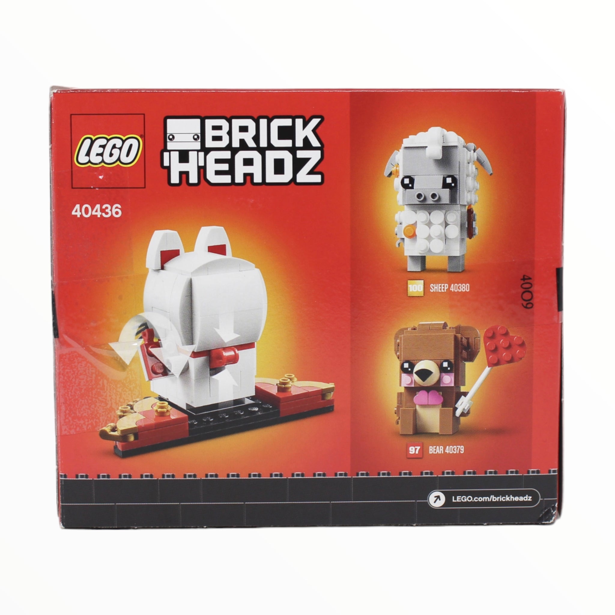 Certified Used Set 40436 BrickHeadz Lucky Cat