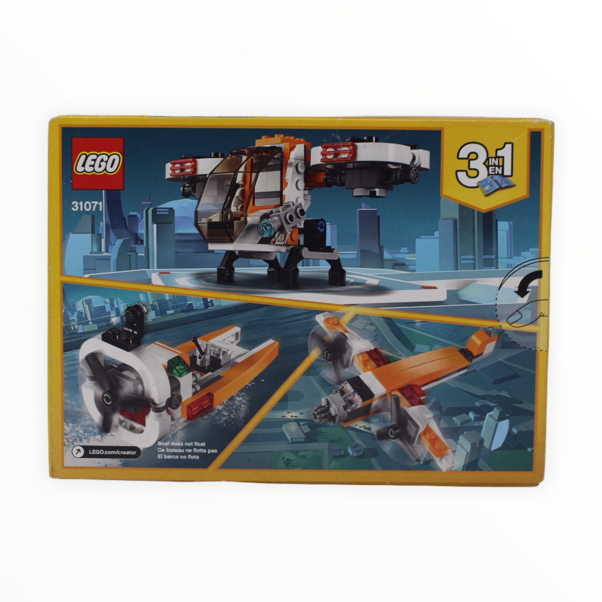 Retired Set 31071 Creator Drone Explorer
