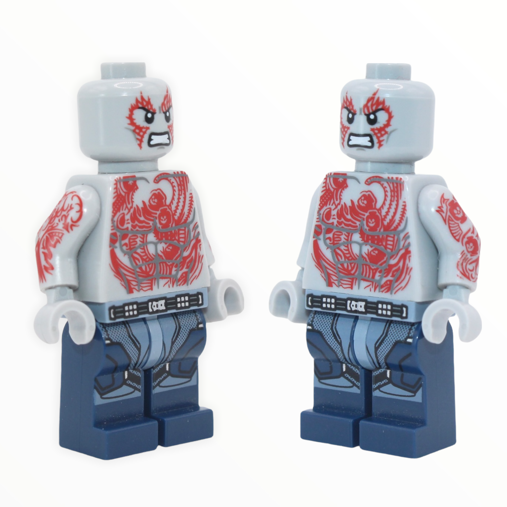 Drax (dark blue legs, fierce expression, 2017)