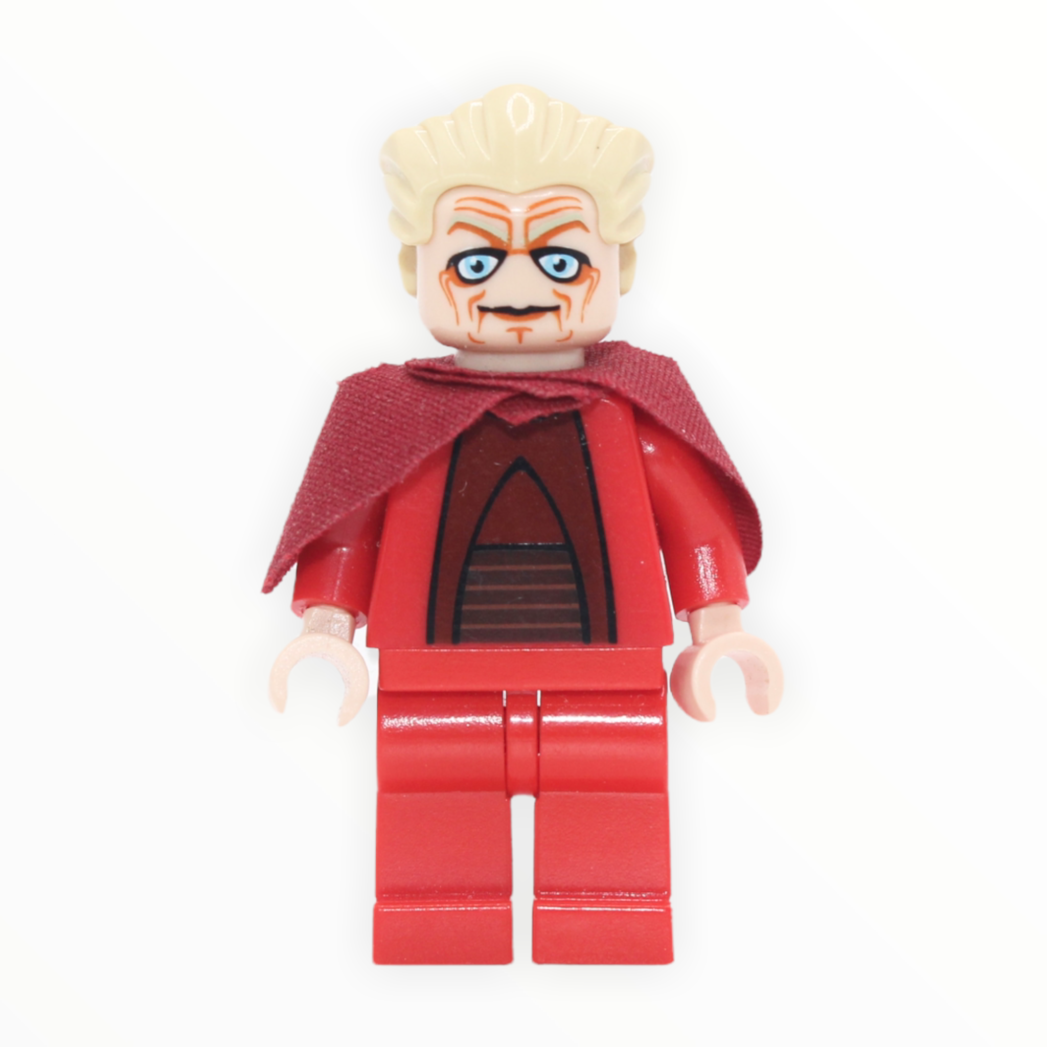 Chancellor Palpatine Clone Wars red outfit