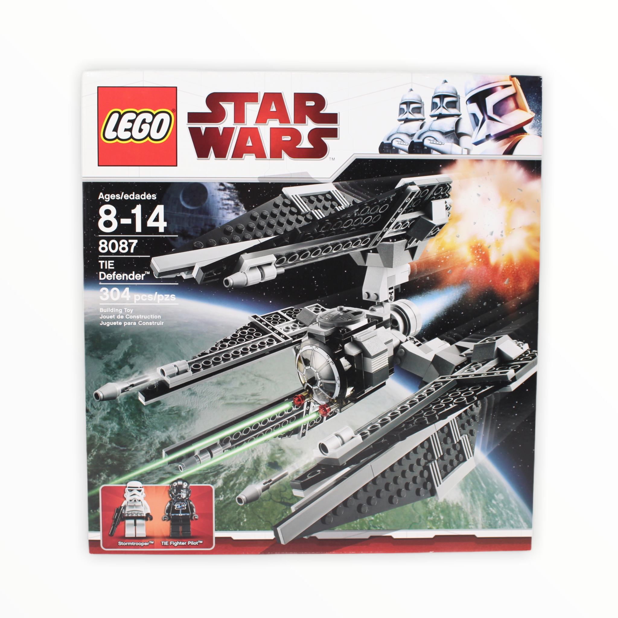 Retired Set 8087 Star Wars TIE Defender