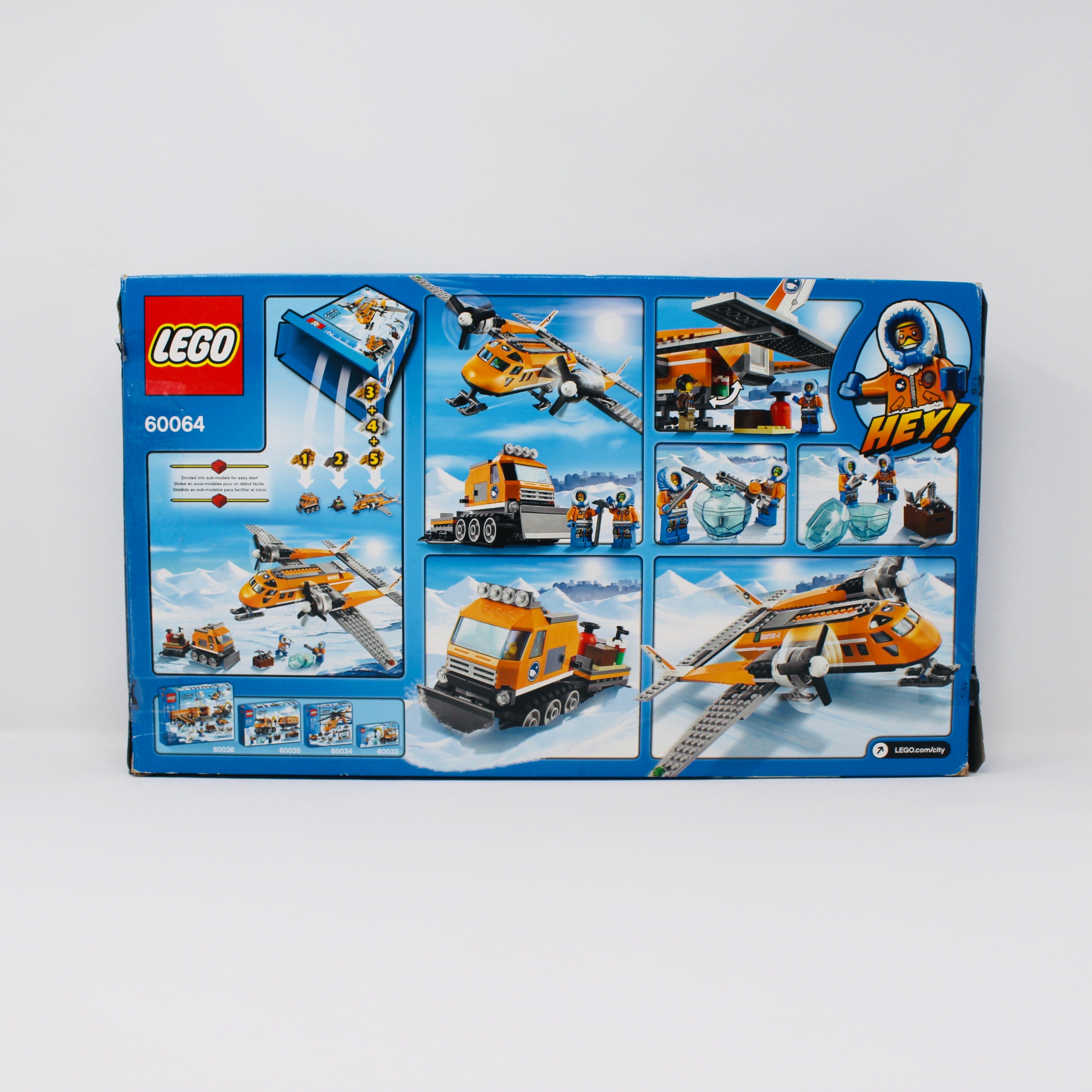 Certified Used Set 60064 City Arctic Supply Plane (2014)