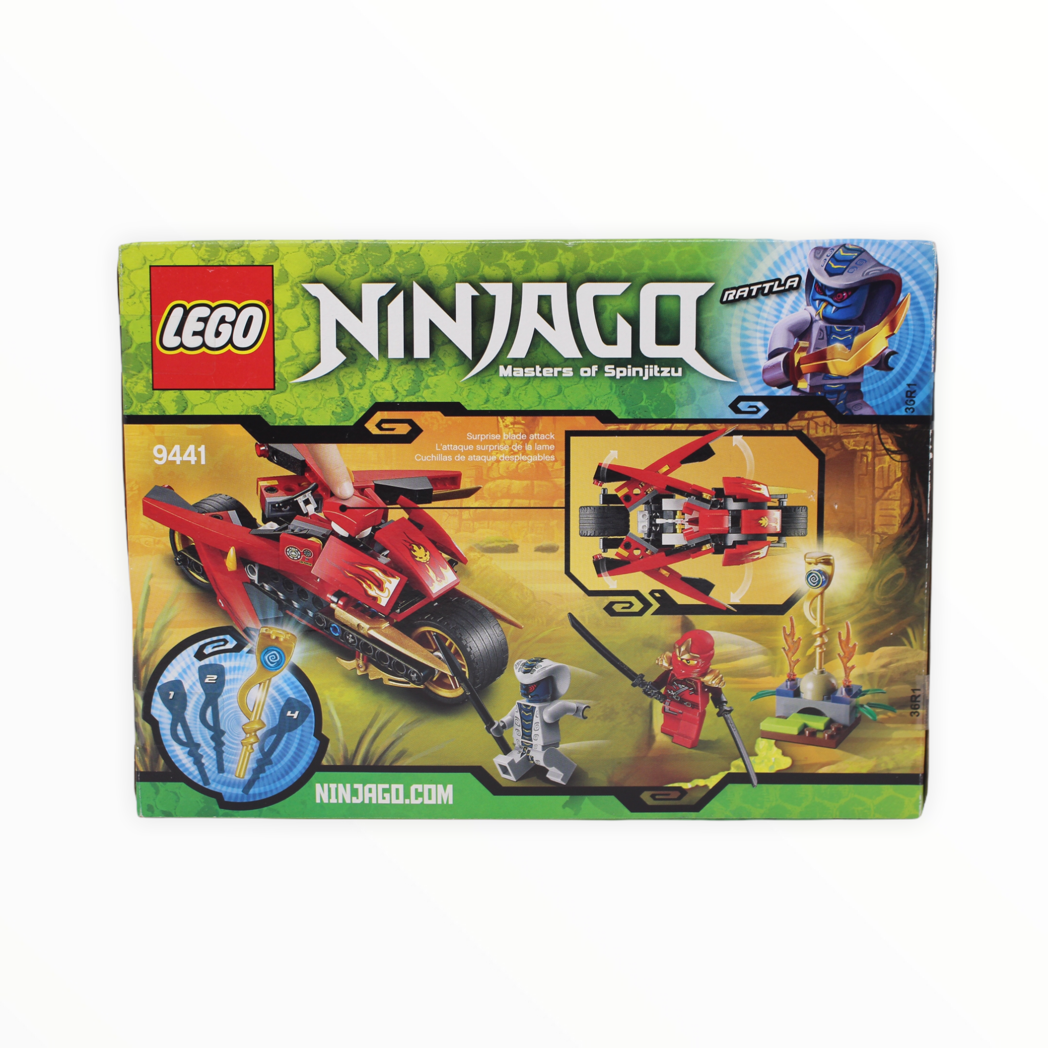 Retired Set 9441 Ninjago Kai’s Blade Cycle