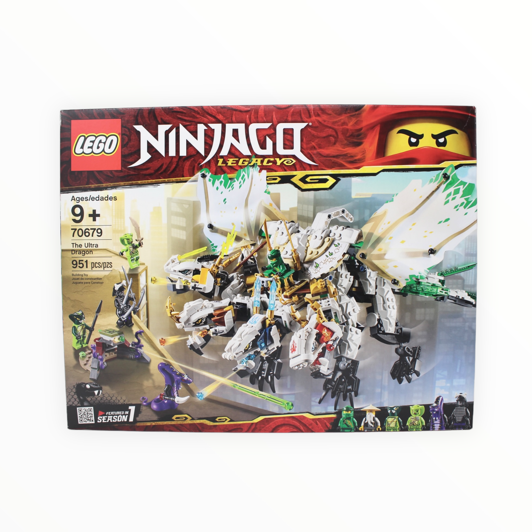 Certified Used Set 70679 Ninjago The Ultra Dragon