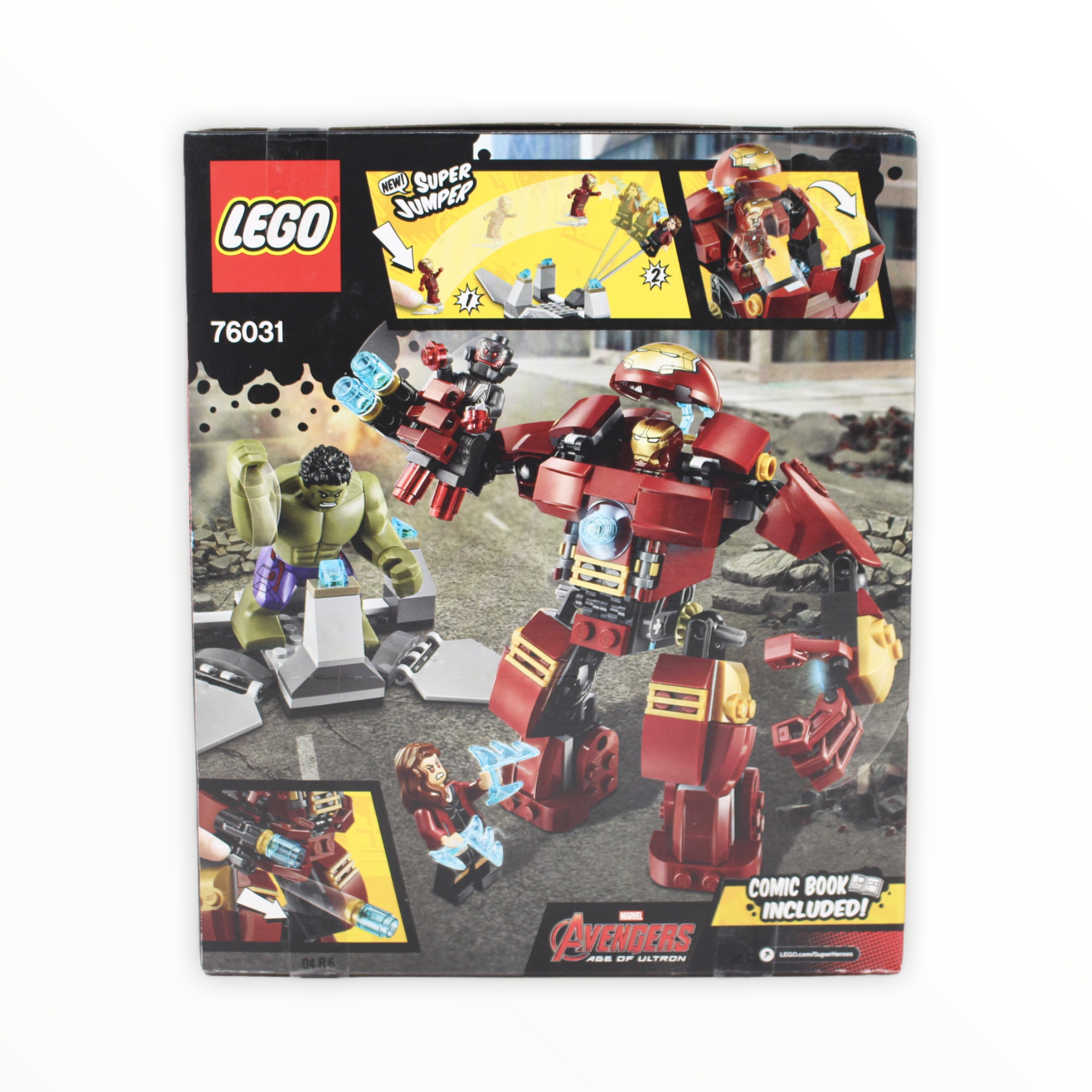 Retired Set 76031 Marvel Super Heroes Hulk Buster Smash