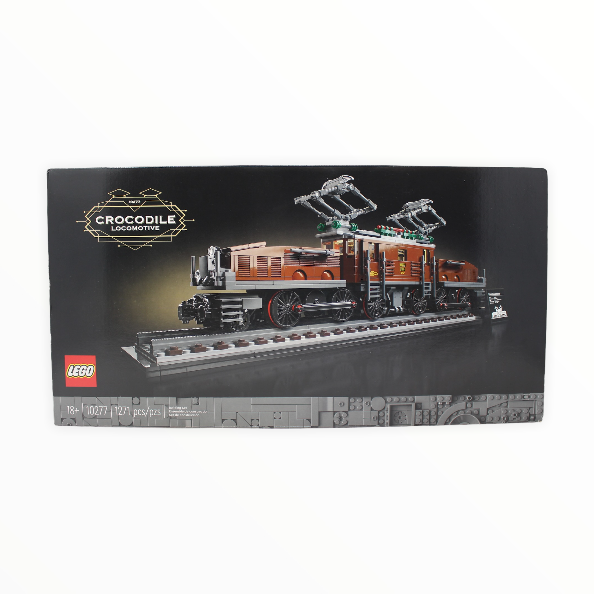 Retired Set 10277 LEGO Crocodile Locomotive