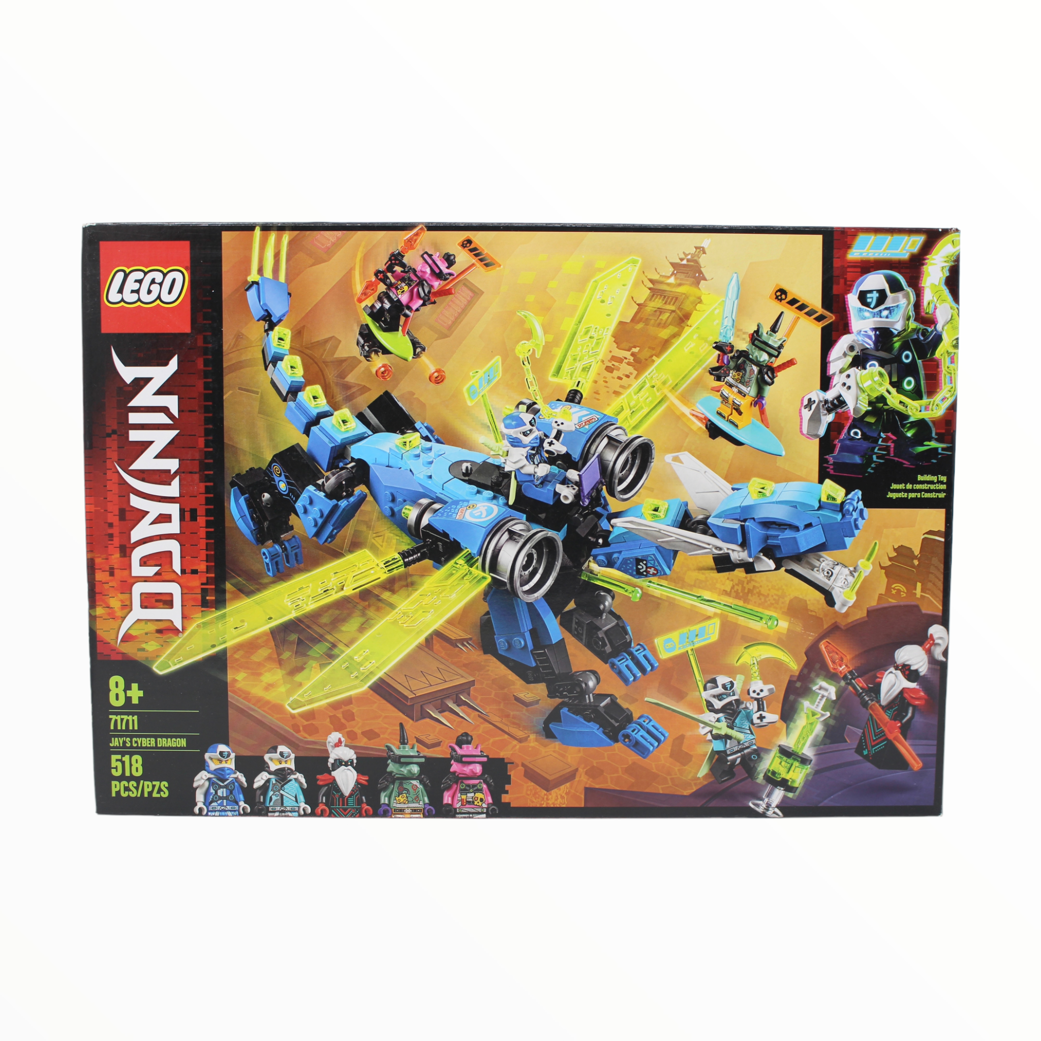 Retired Set 71711 Ninjago Jay’s Cyber Dragon