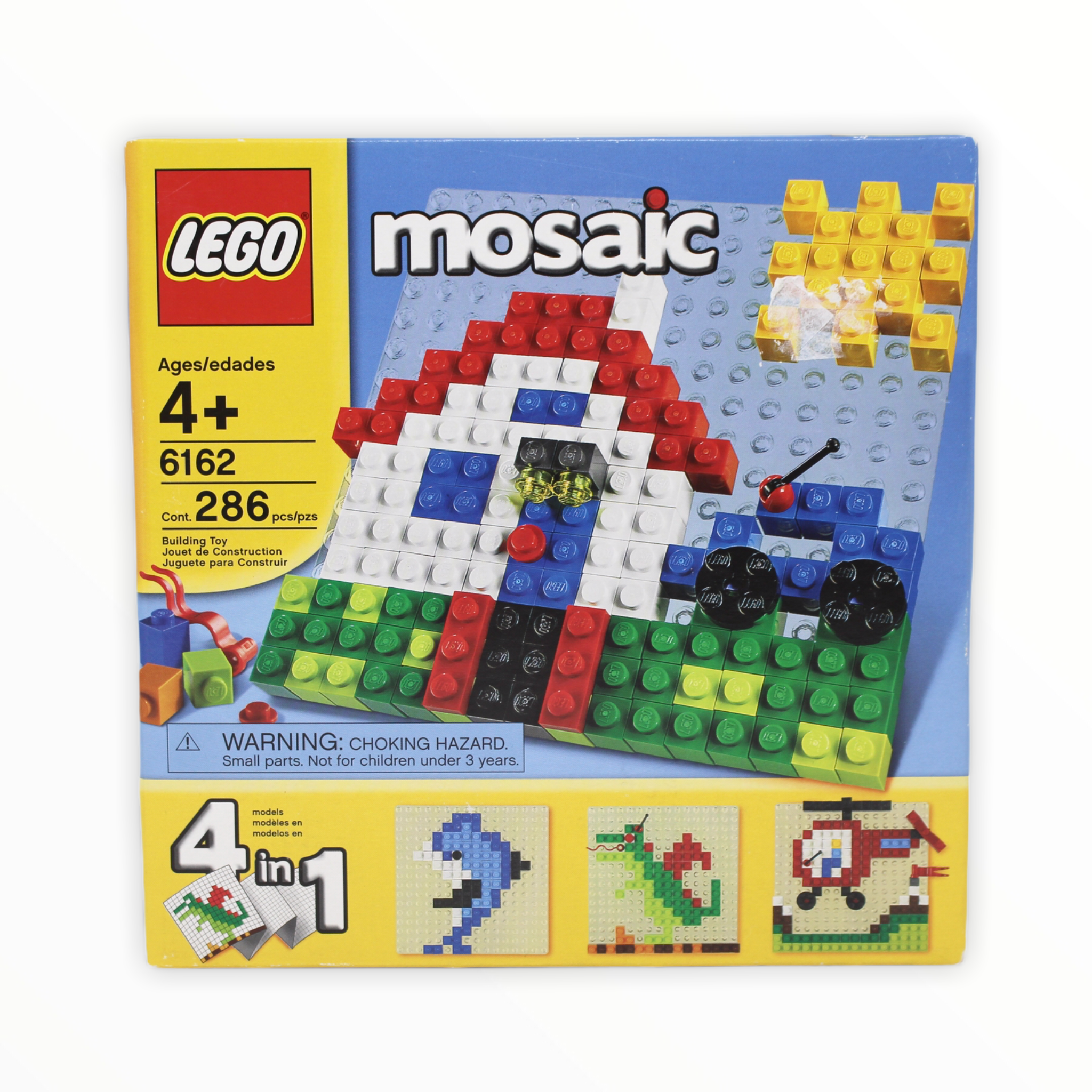 Retired Set 6162 A World of LEGO Mosaic 4 in 1