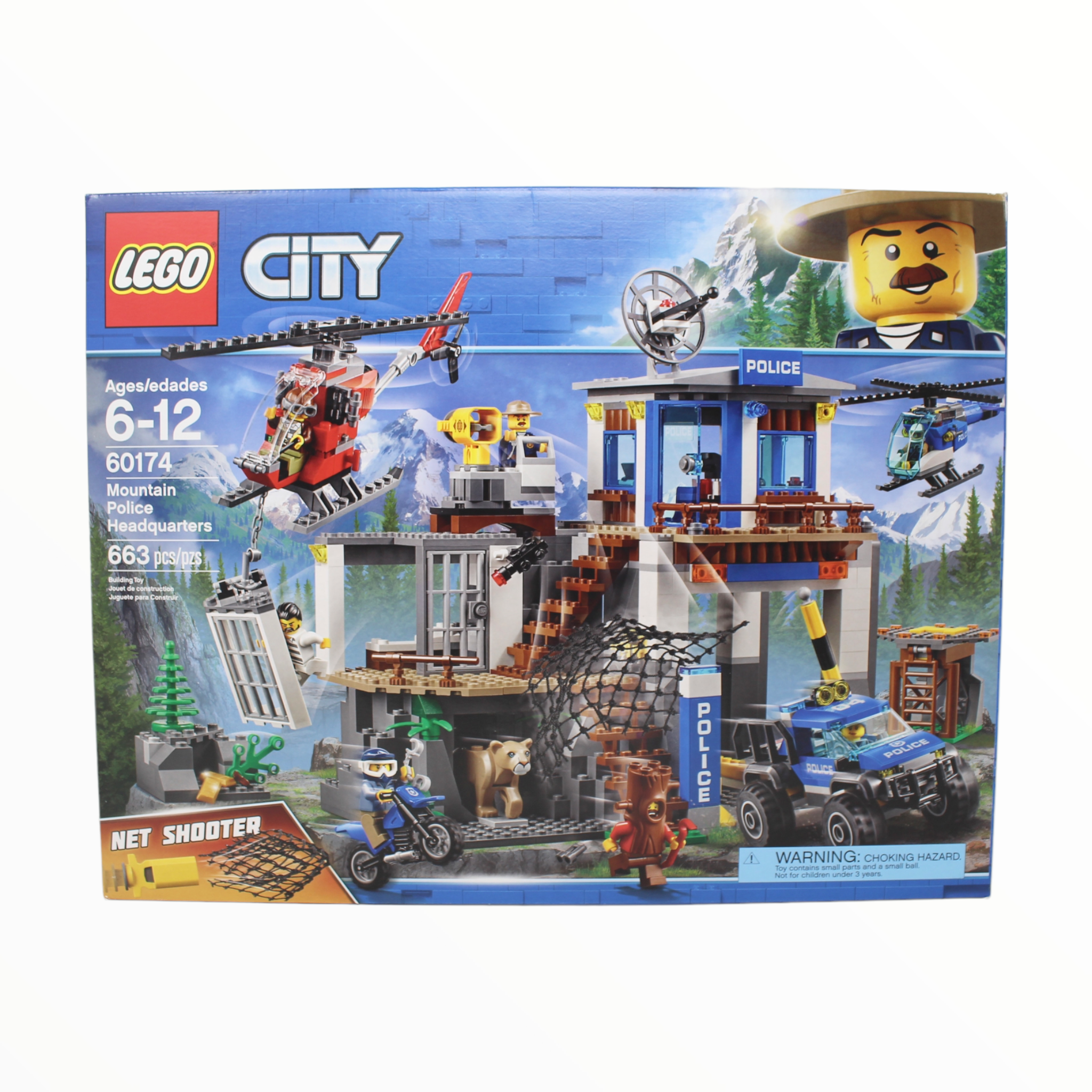Retired Set 60174 City Mountain Police Headquarters