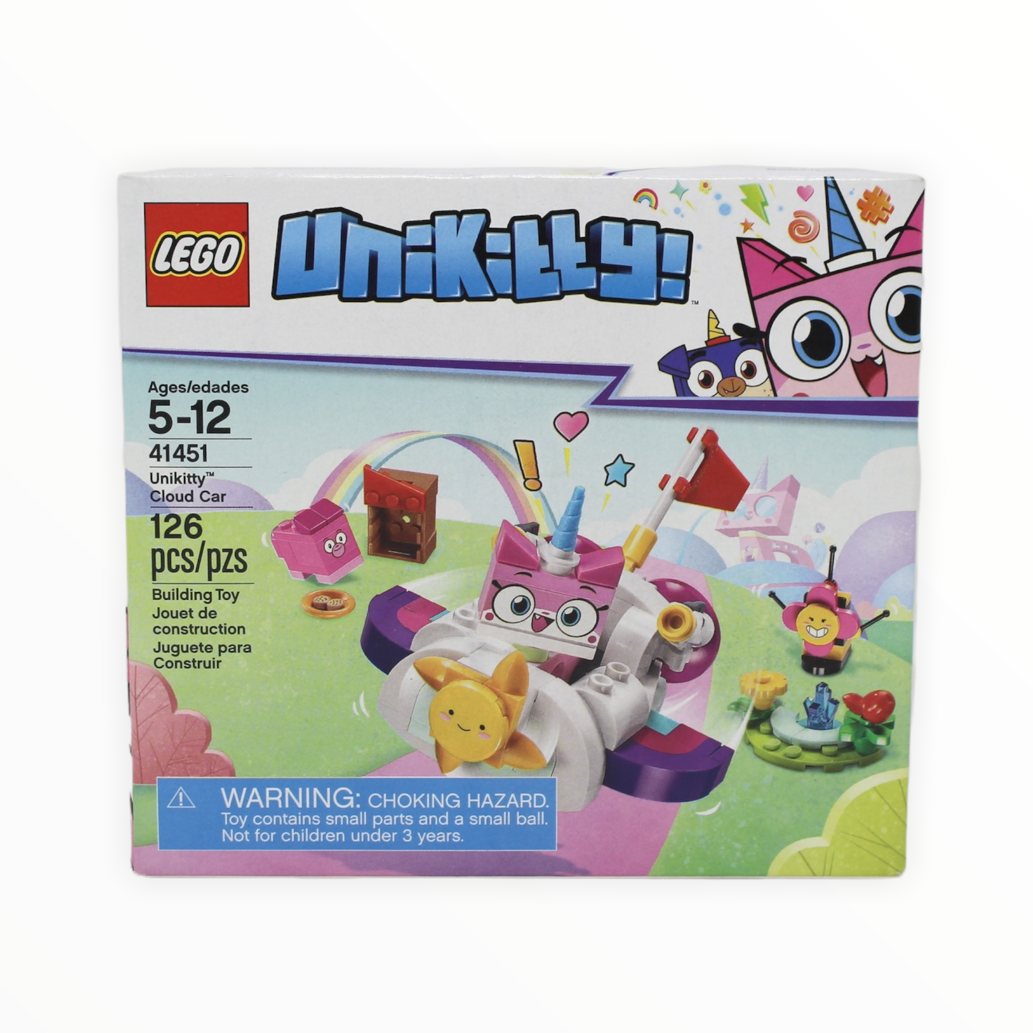 Retired Set 41451 Unikitty Cloud Car
