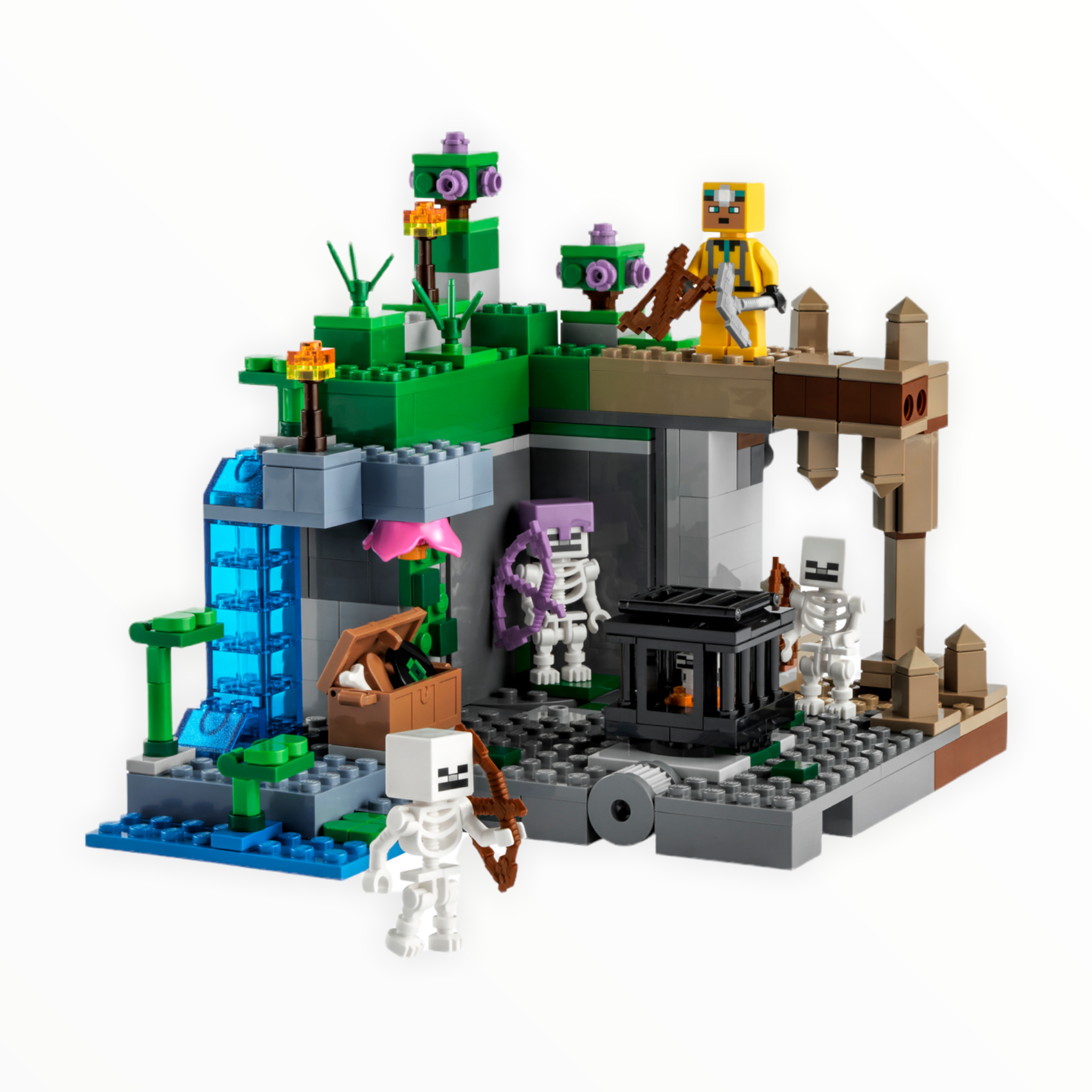 21189 Minecraft The Skeleton Dungeon