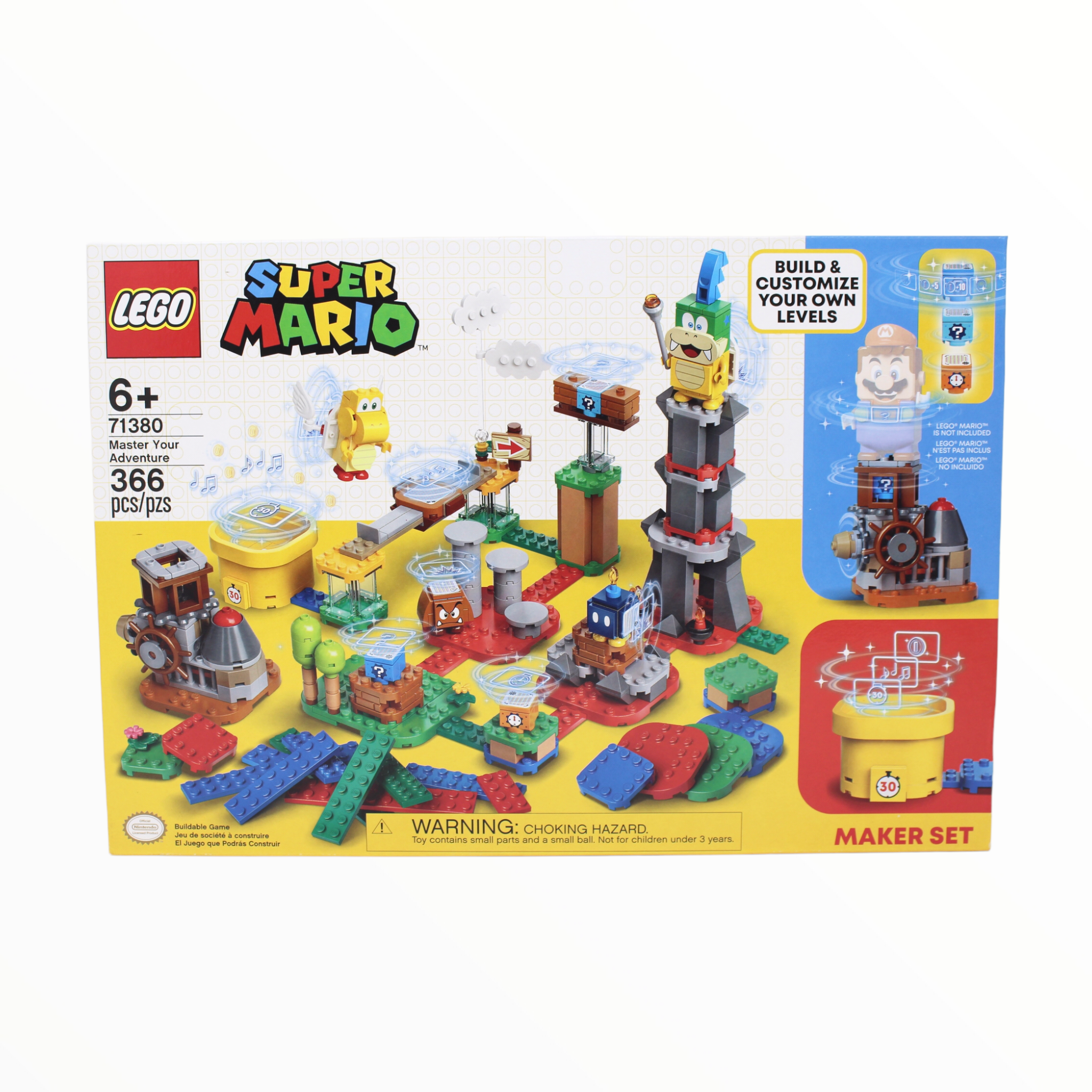 Retired Set 71380 Super Mario Master Your Adventure Maker Set
