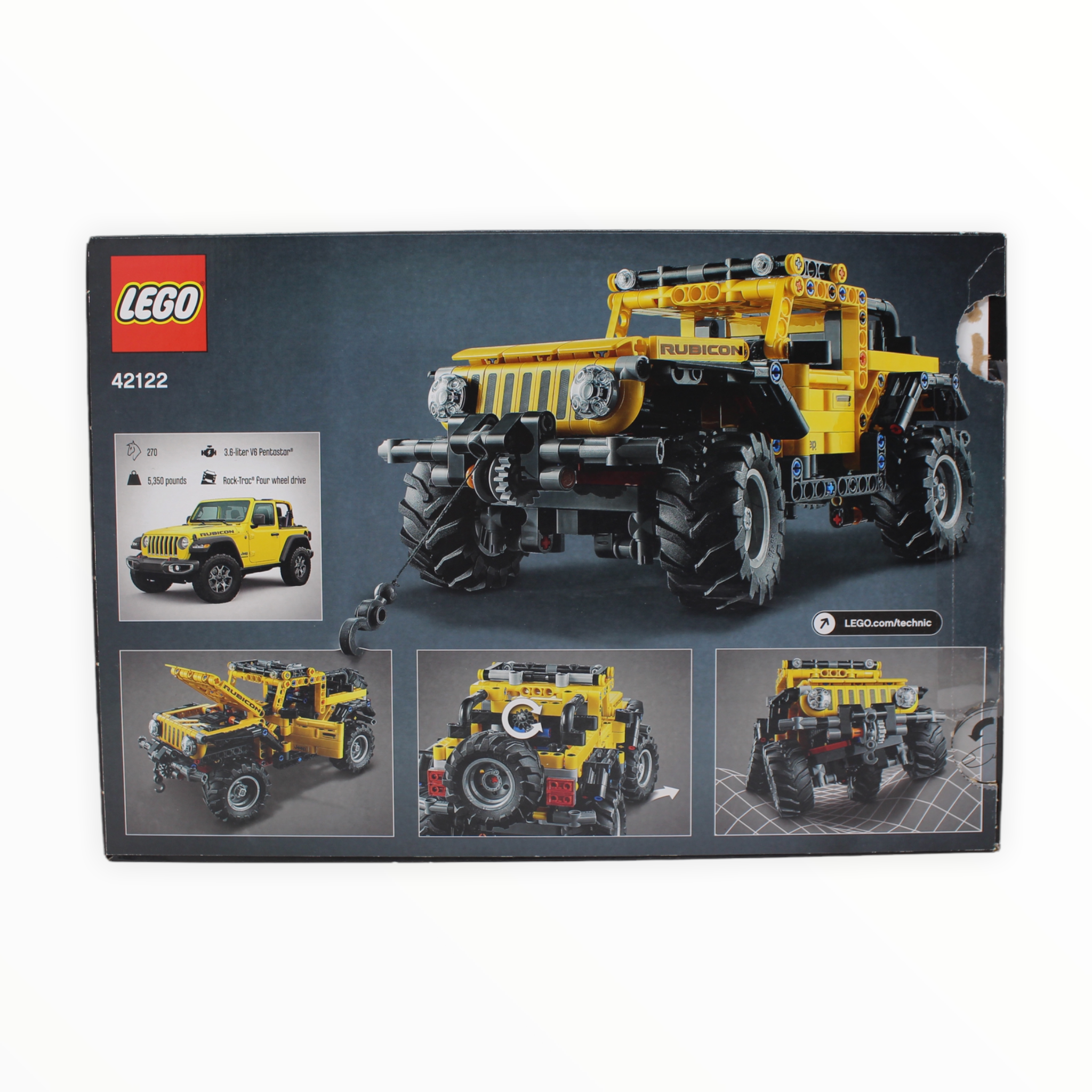 Certified Used Set 42122 Technic Jeep Wrangler