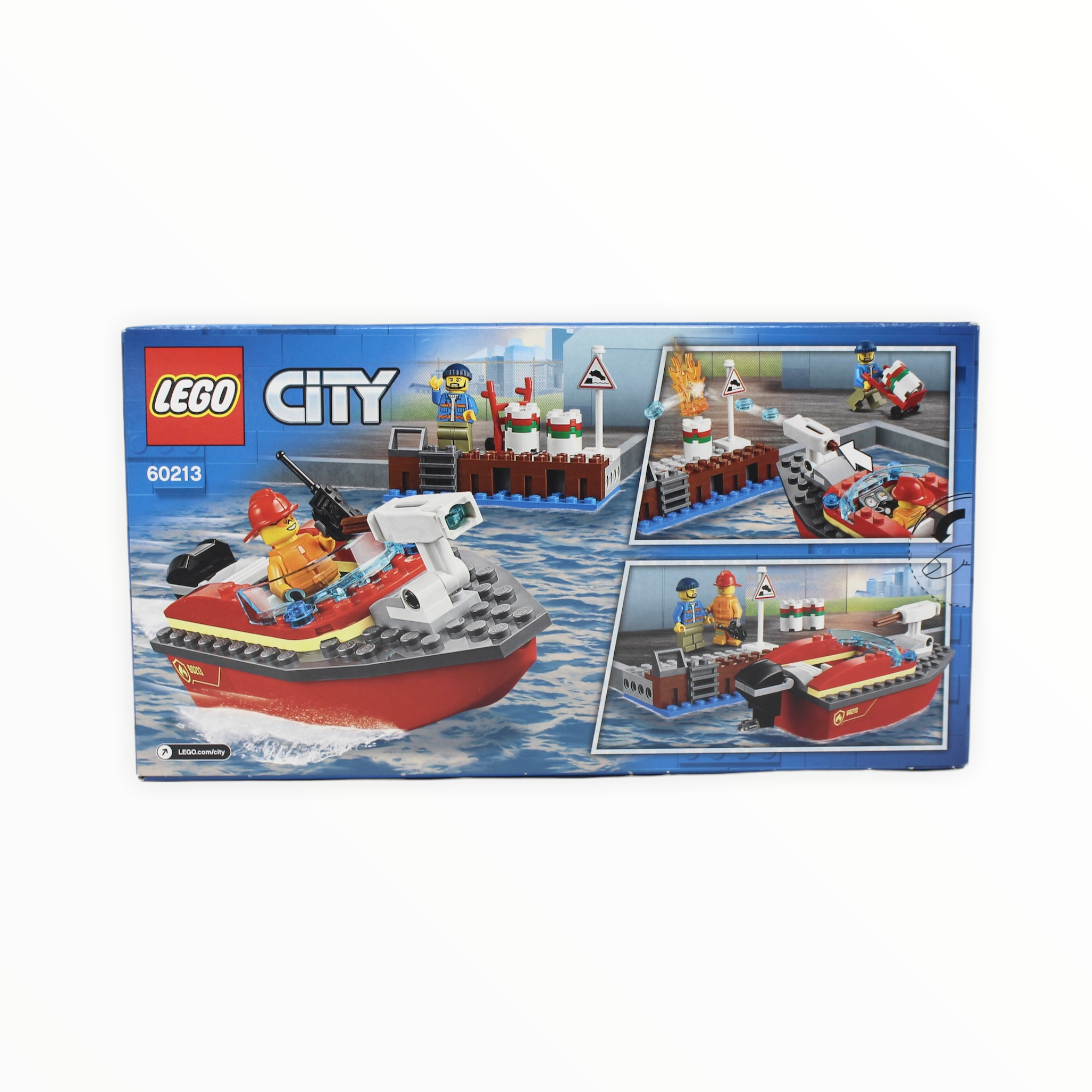 Retired Set 60213 City Dock Side Fire