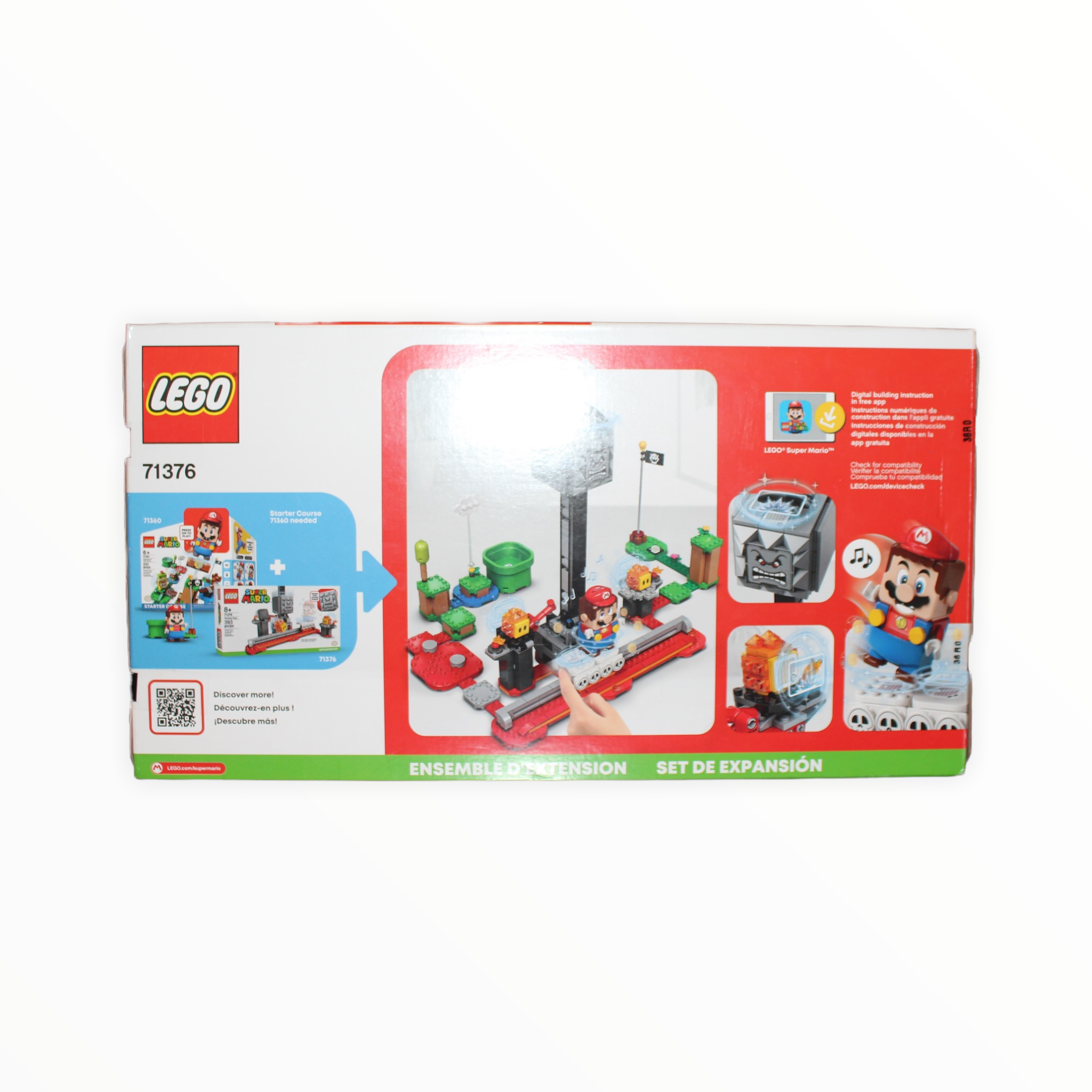 Retired Set 71376 Super Mario Thwomp Drop