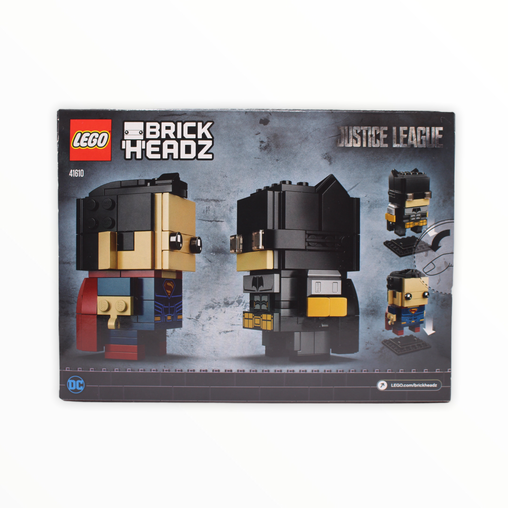 Retired Set 41610 DC BrickHeadz Tactical Batman & Superman