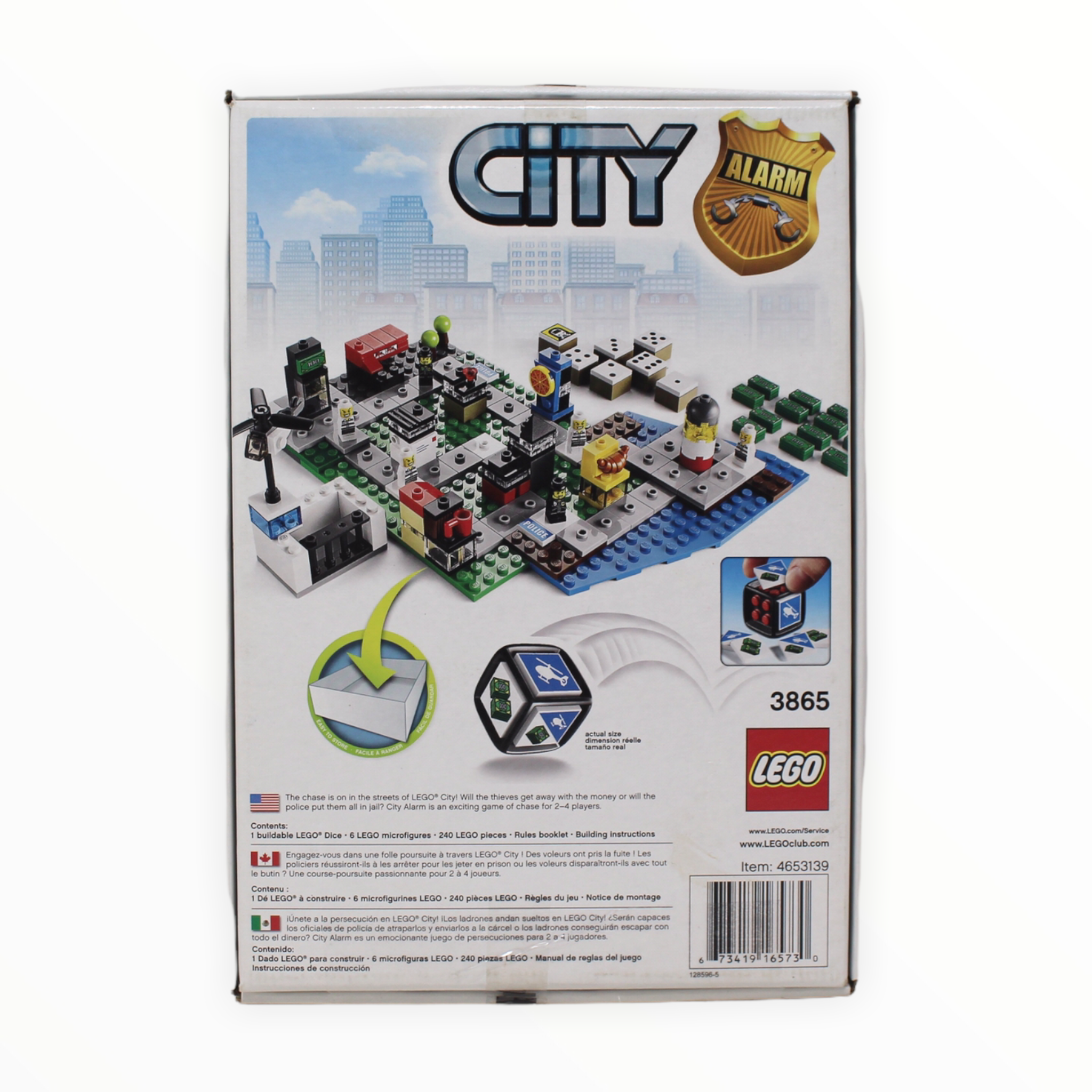 Certified Used Set 3865 LEGO City Alarm
