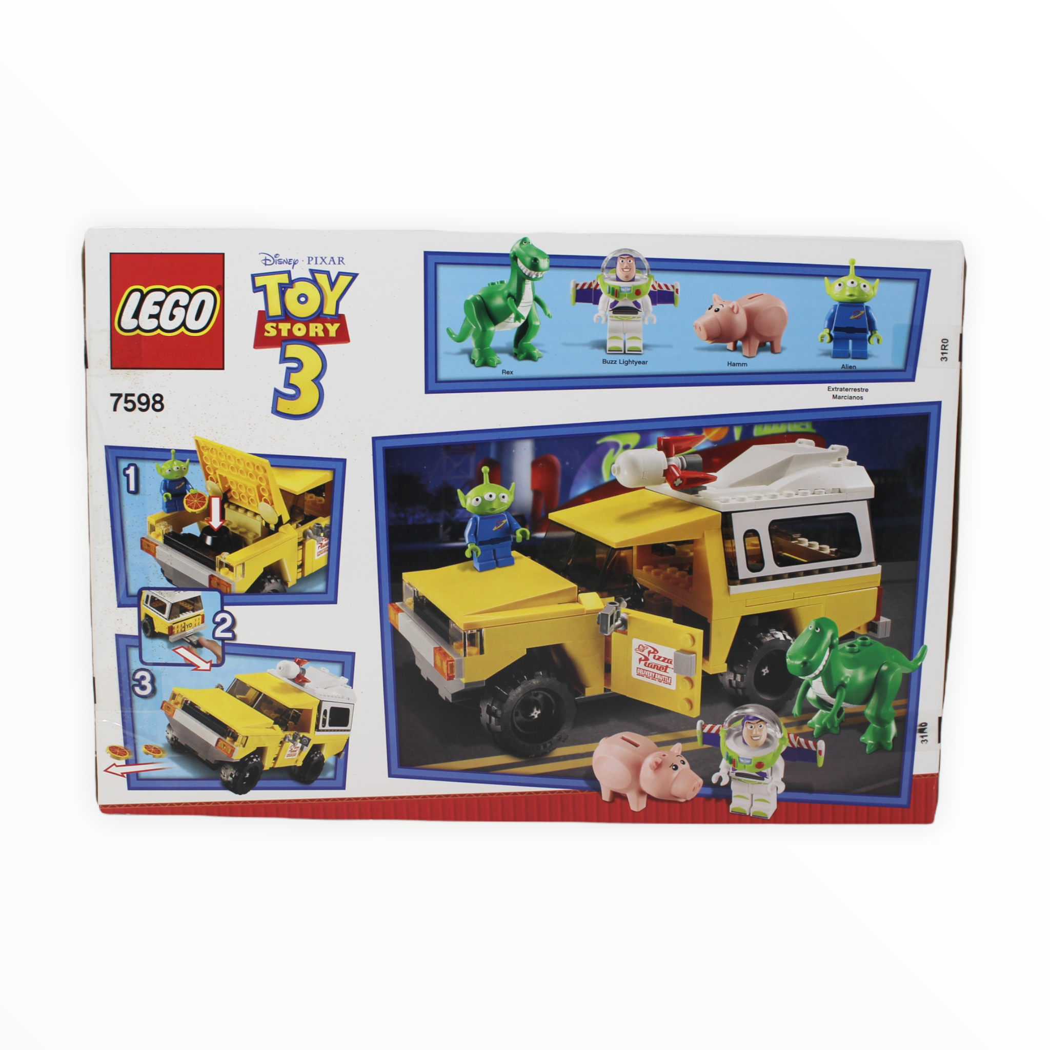 Certified Used Set 7598 Toy Story 3 Pizza Planet Truck Rescue