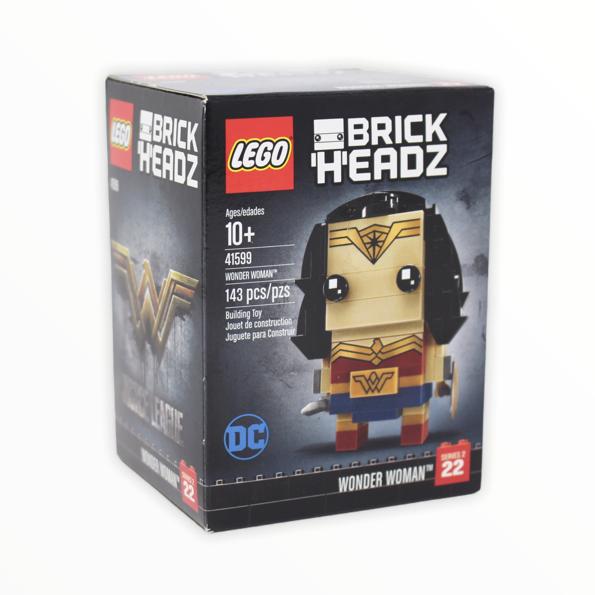 Retired Set 41599 DC BrickHeadz Wonder Woman