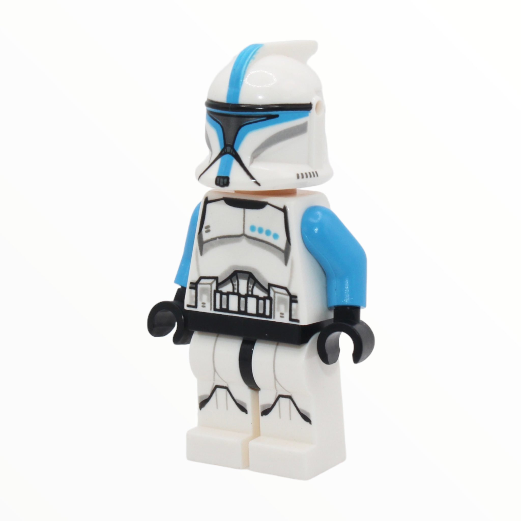 Clone Trooper Lieutenant (Phase I, printed legs, dark azure)